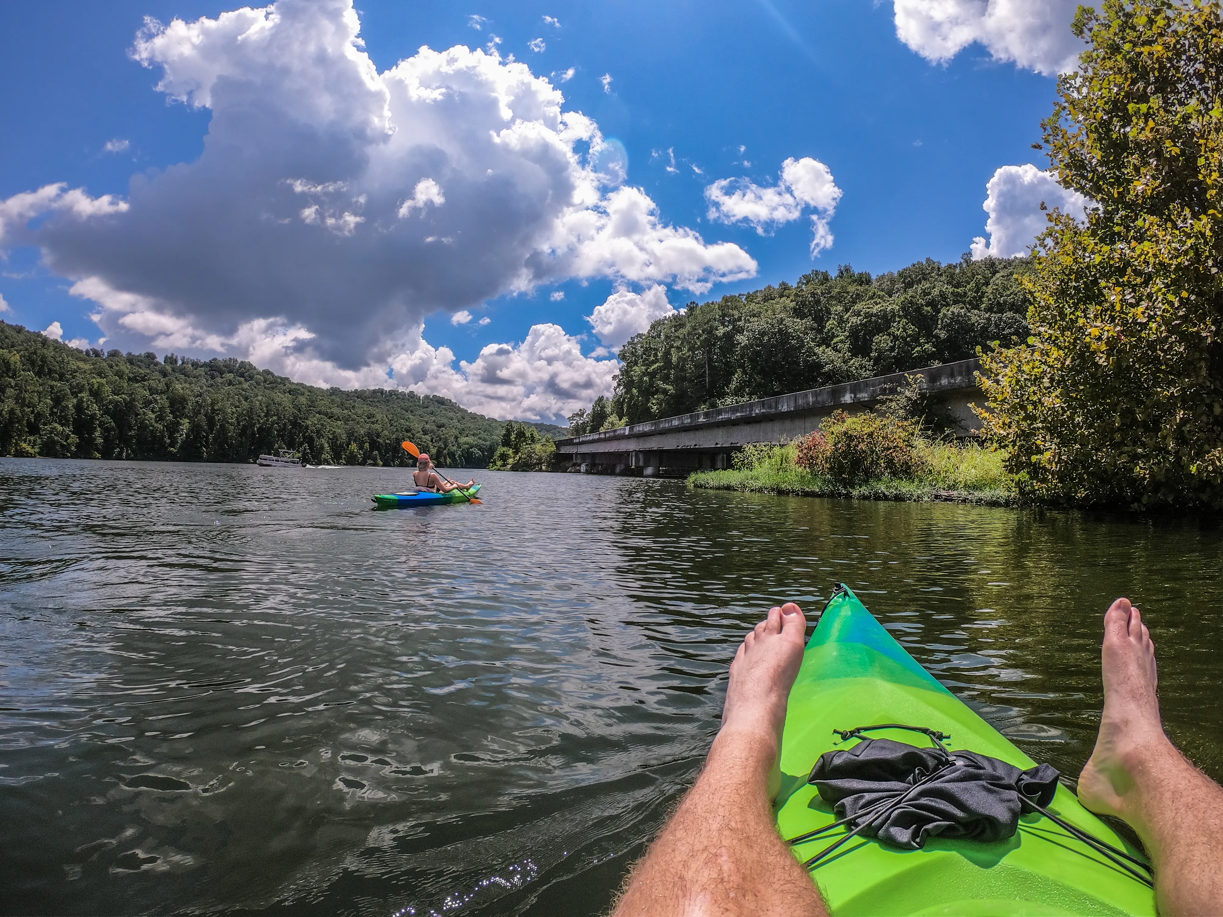Kayaking at Lake Guntersville State Park