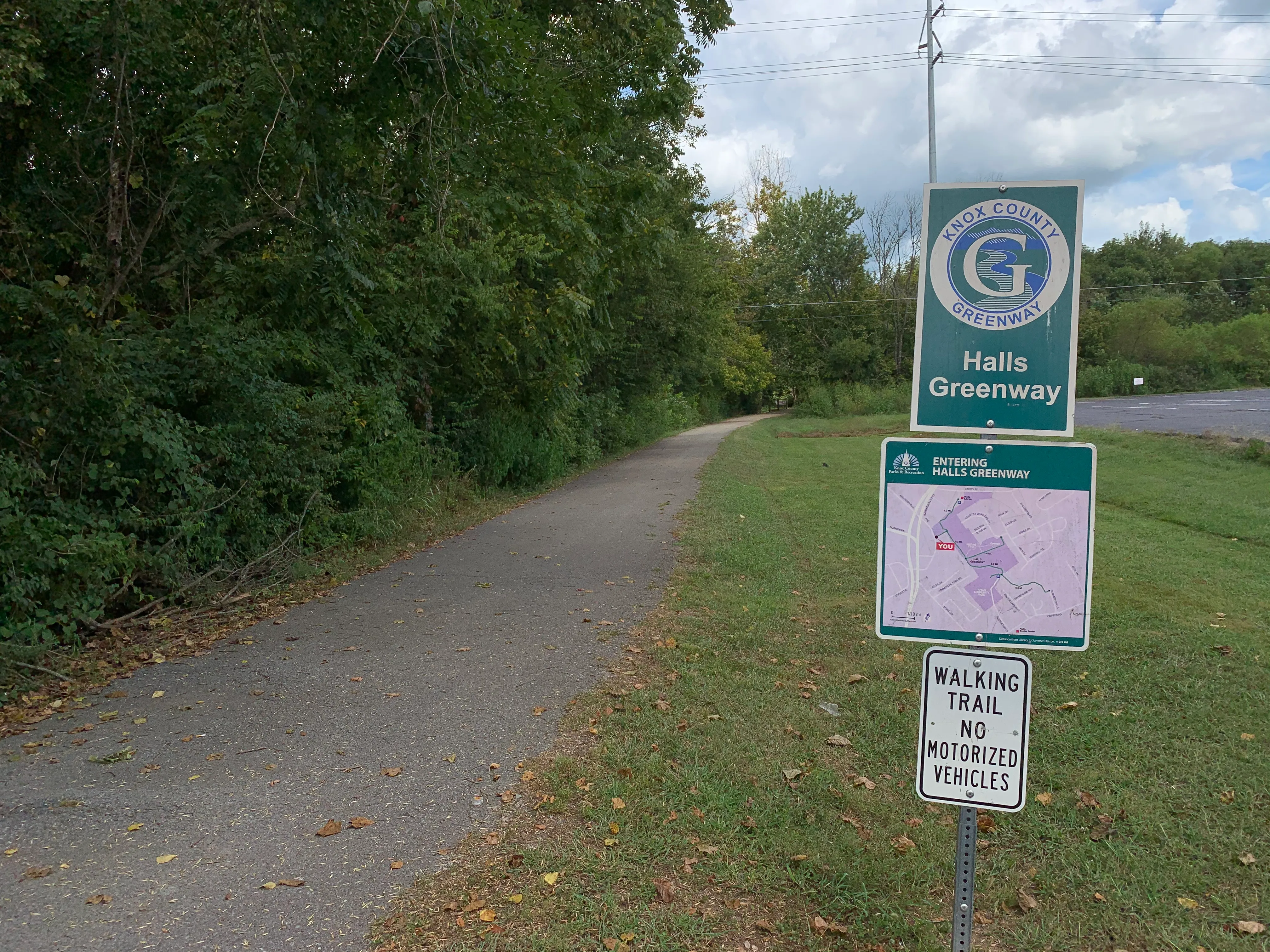 Bike or Run the Halls Greenway