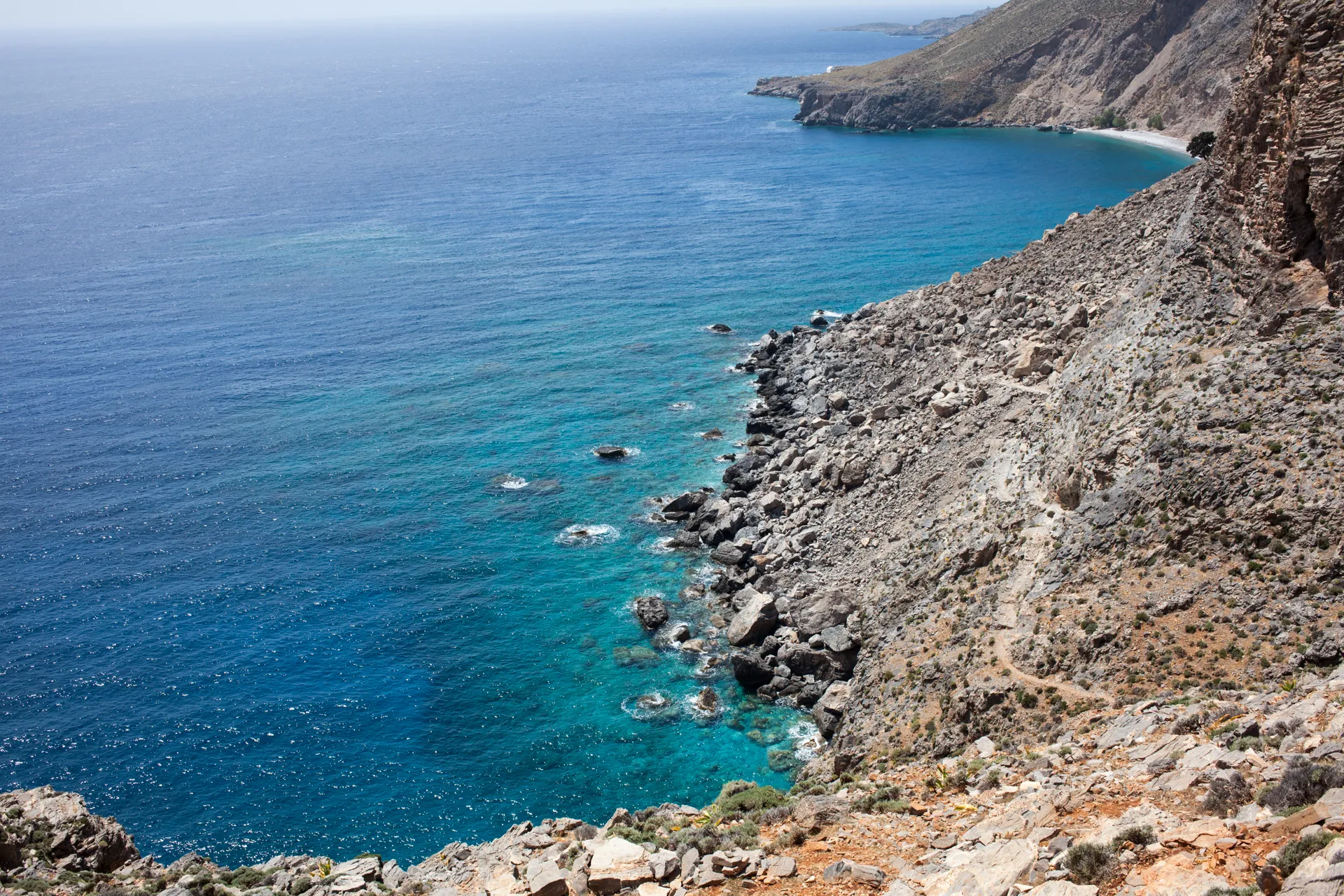 Hike to Glyka Nera Beach