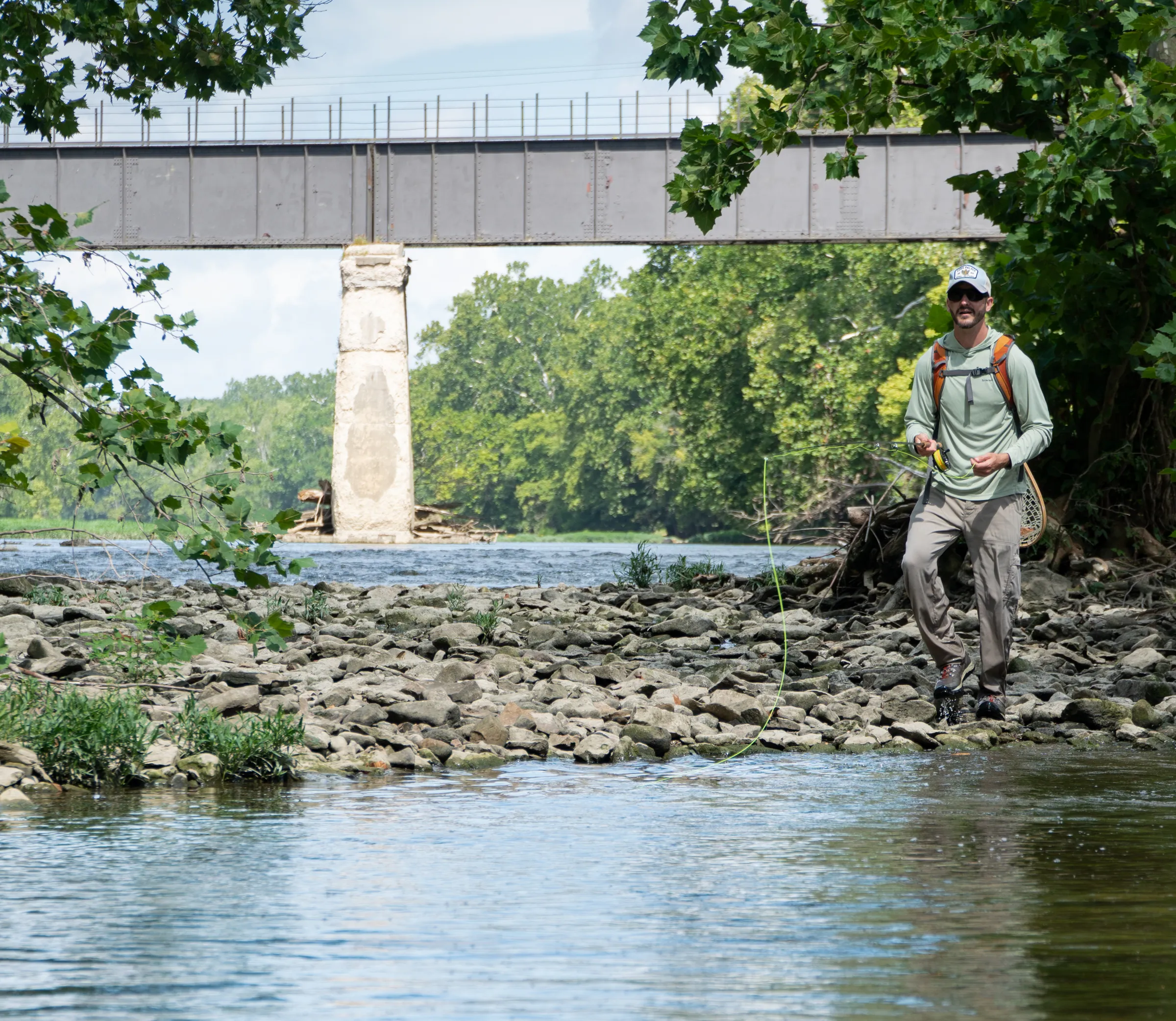 Fly Fish the Scioto River in Columbus