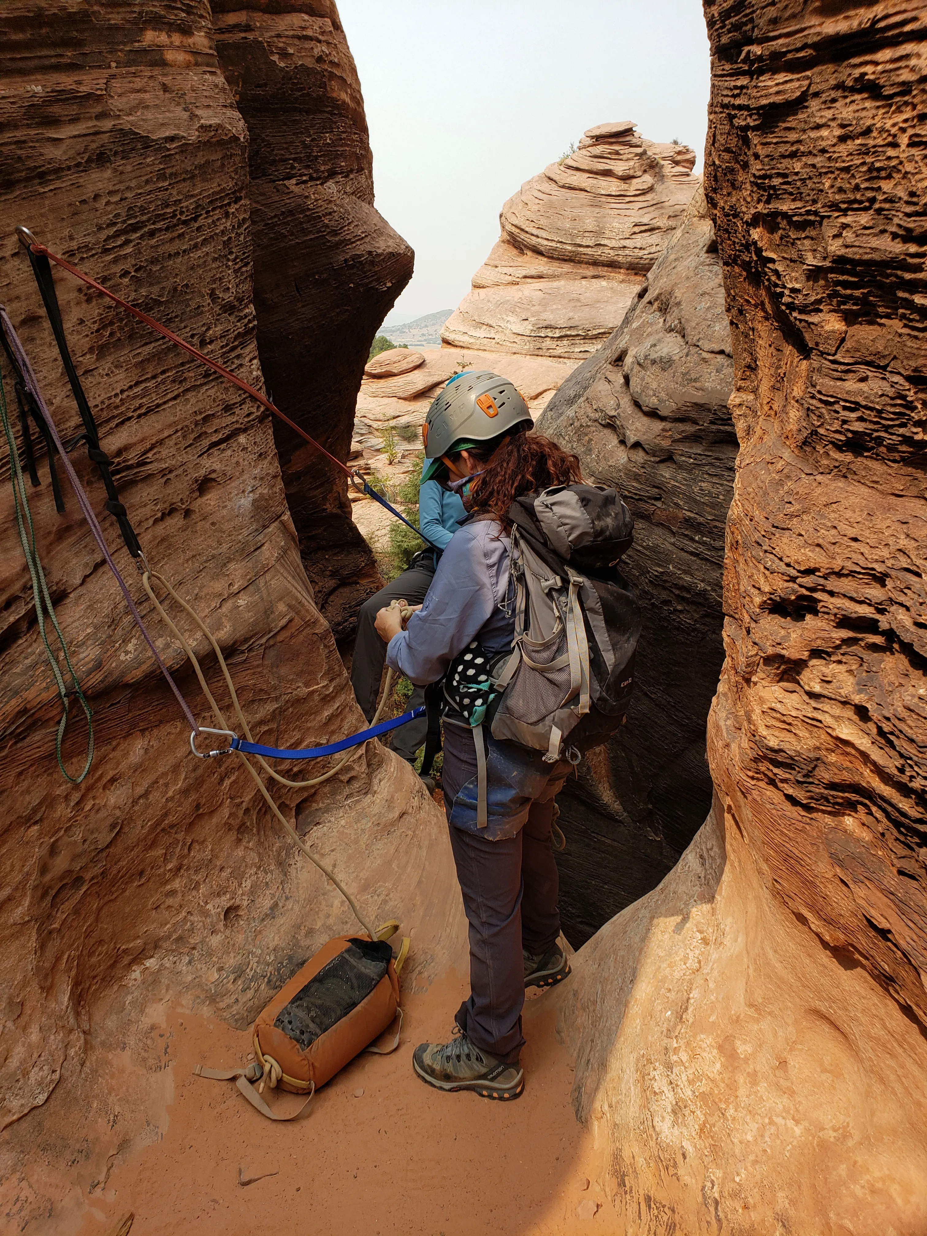 Canyoneering Lambs Knoll