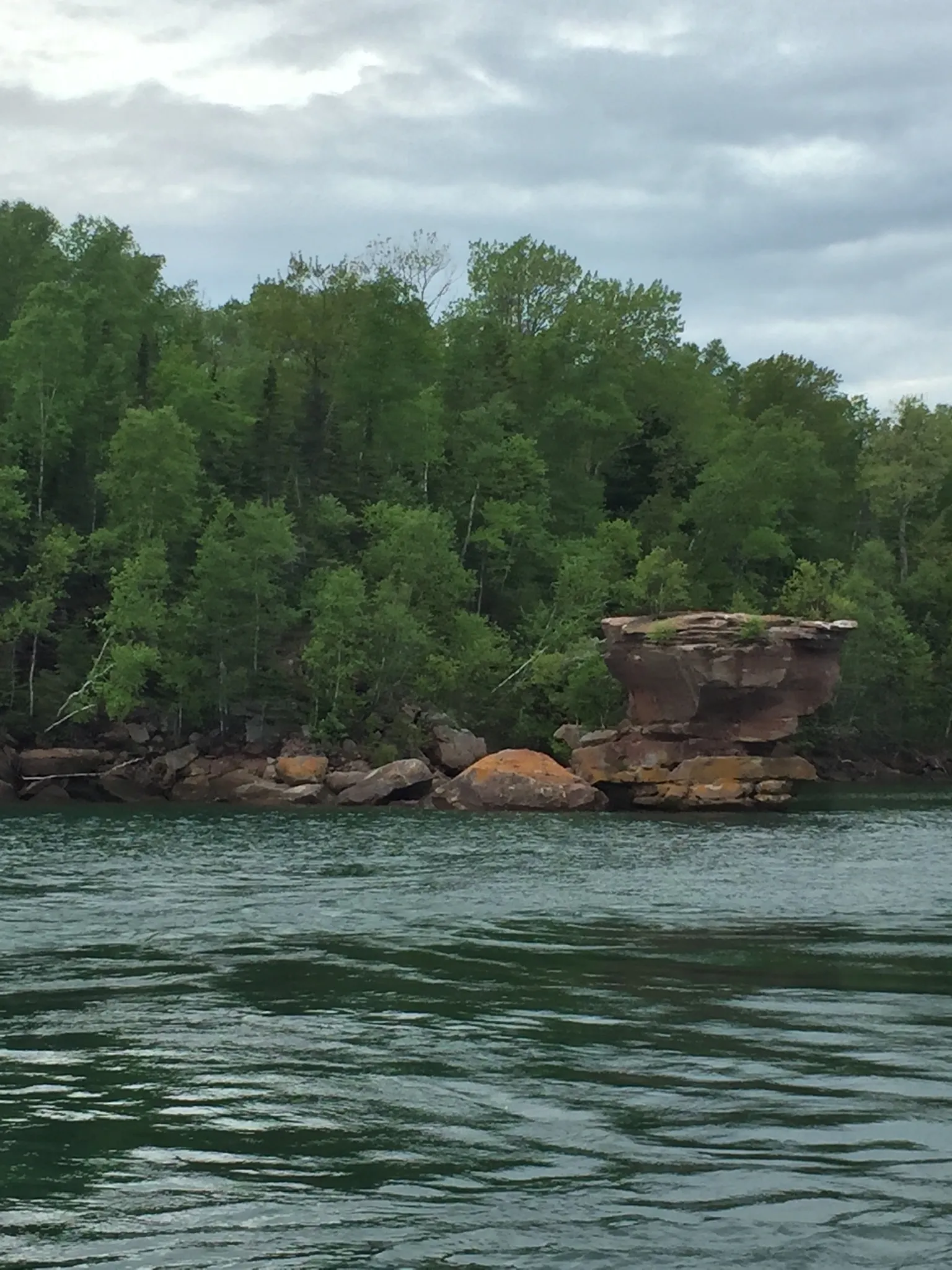 Kayak around Madeline Island