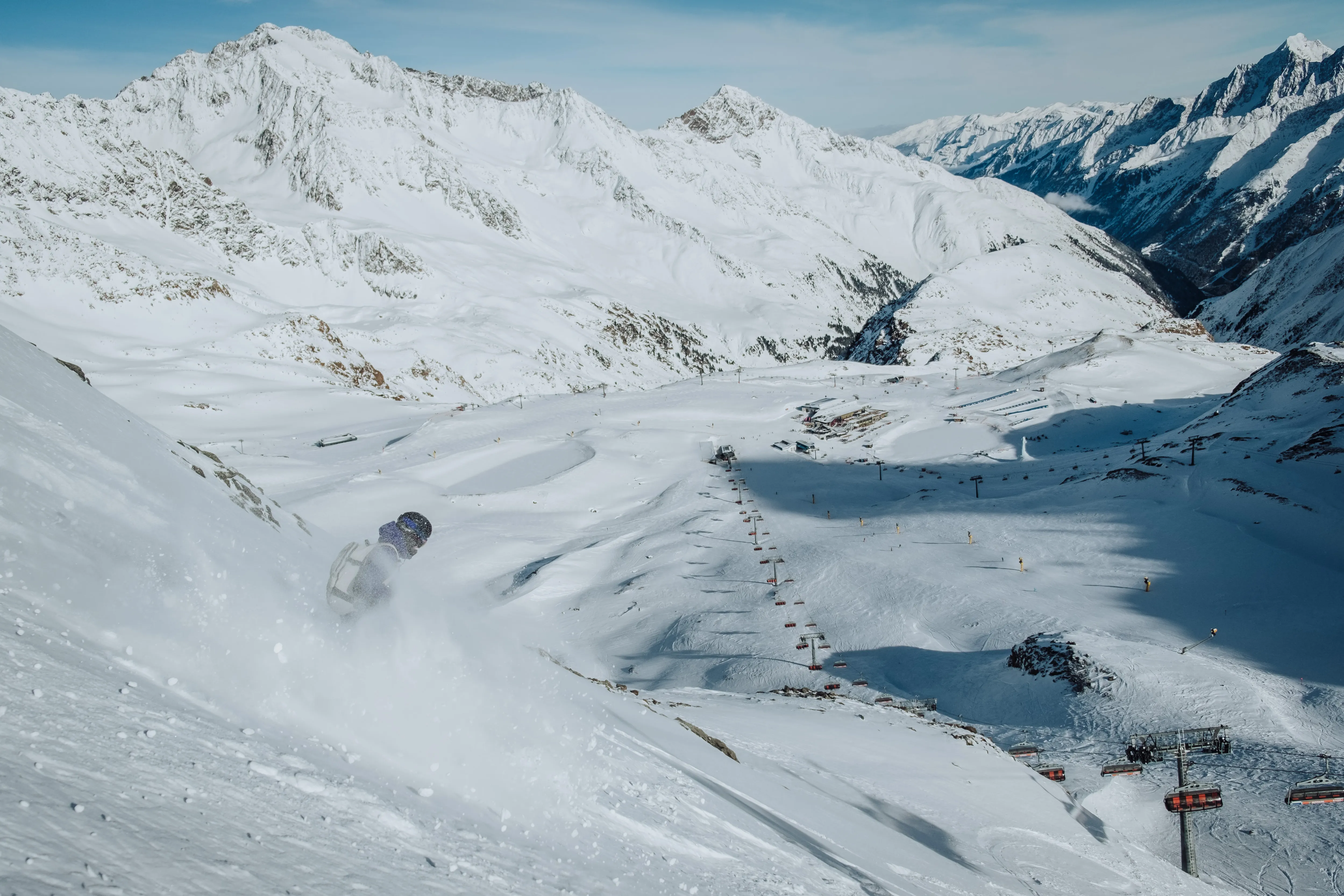 Ski on Stubai Glacier