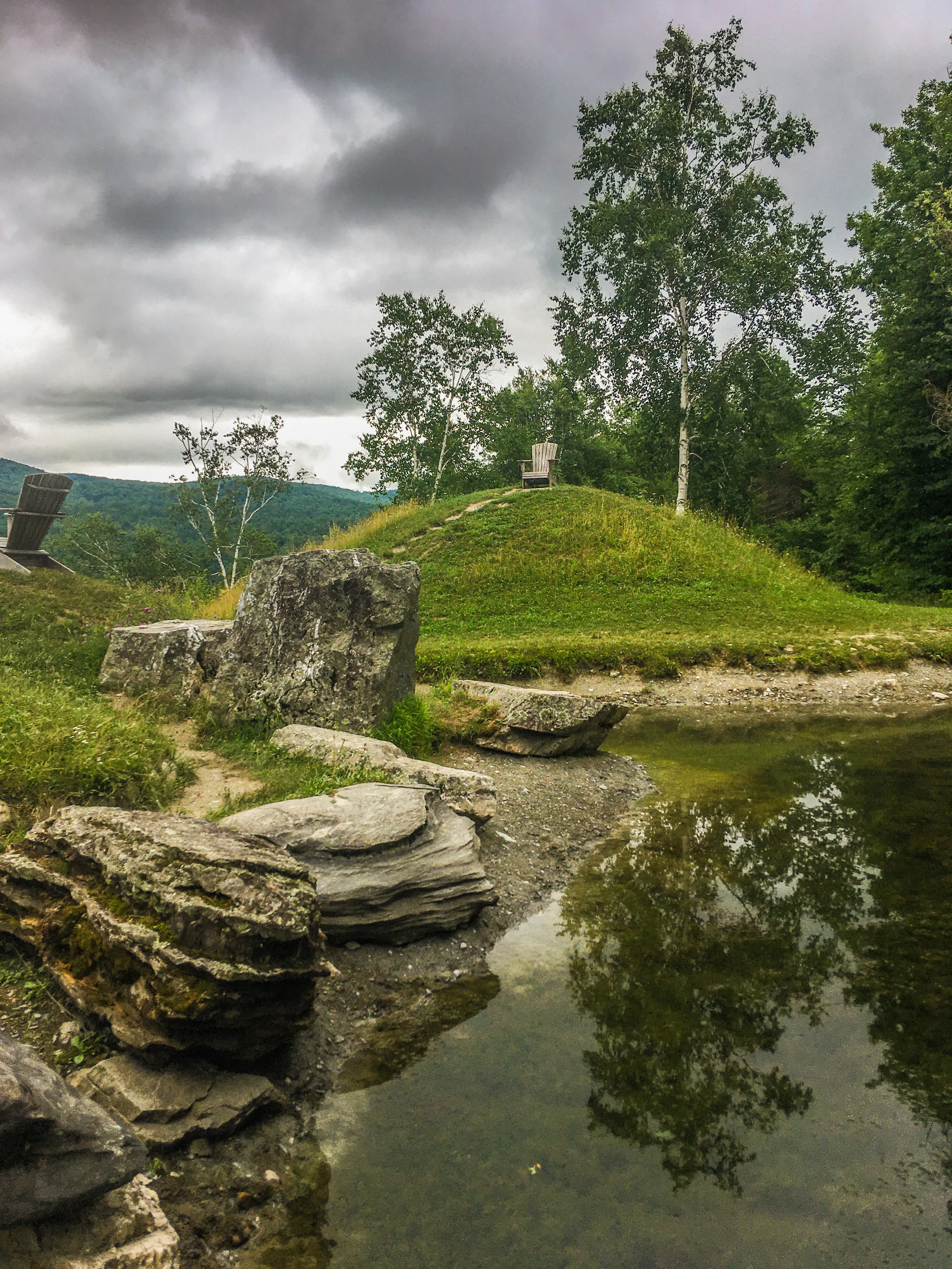 Hike around Taconic Mountains Ramble State Park