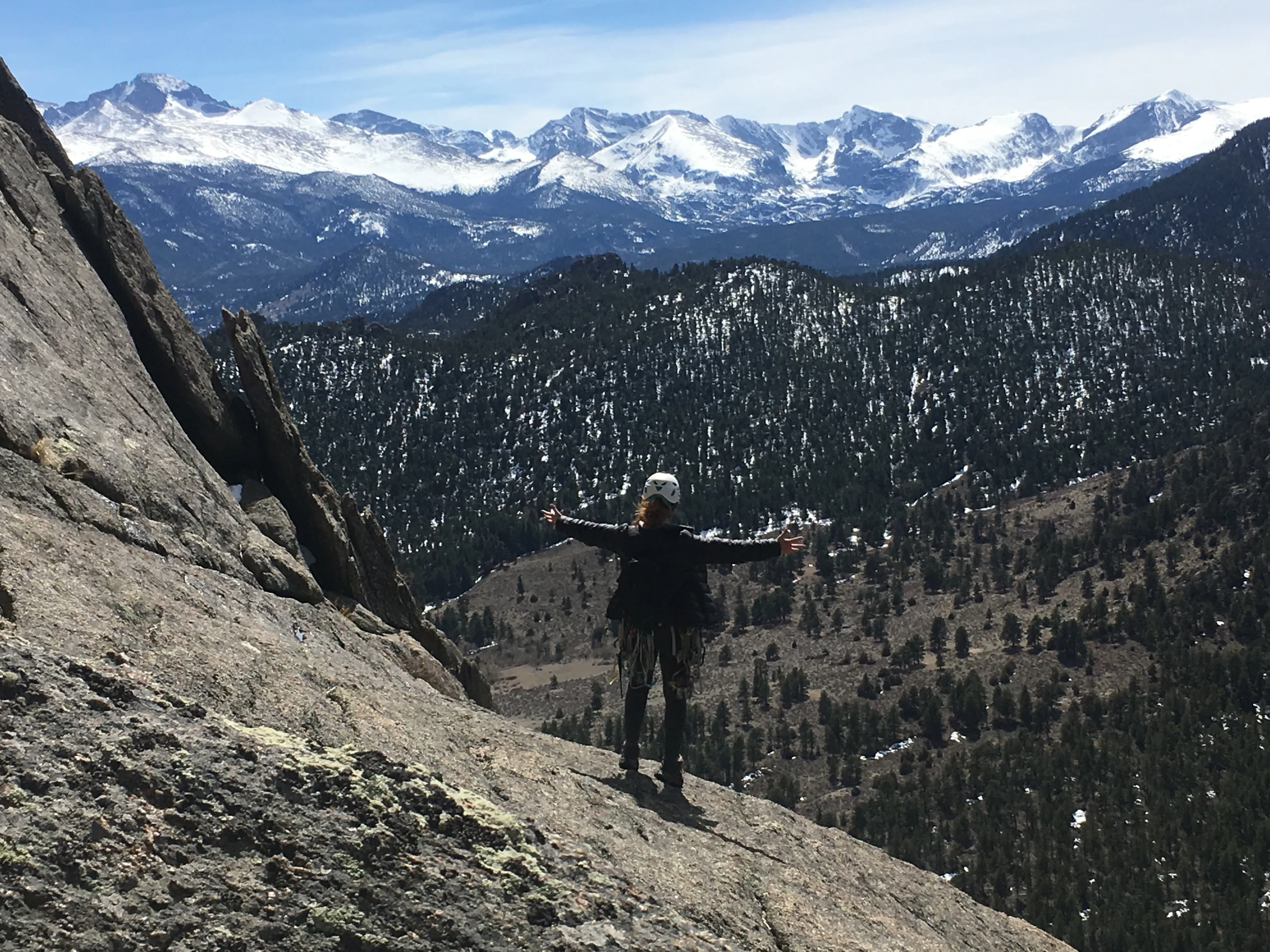 Climb at Lumpy Ridge