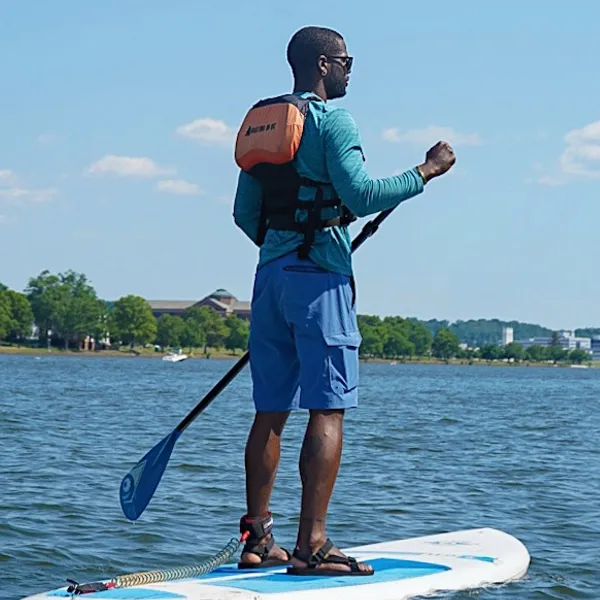 Testing Eddie Bauer's Amphib Cargo Shorts on the Anacostia River