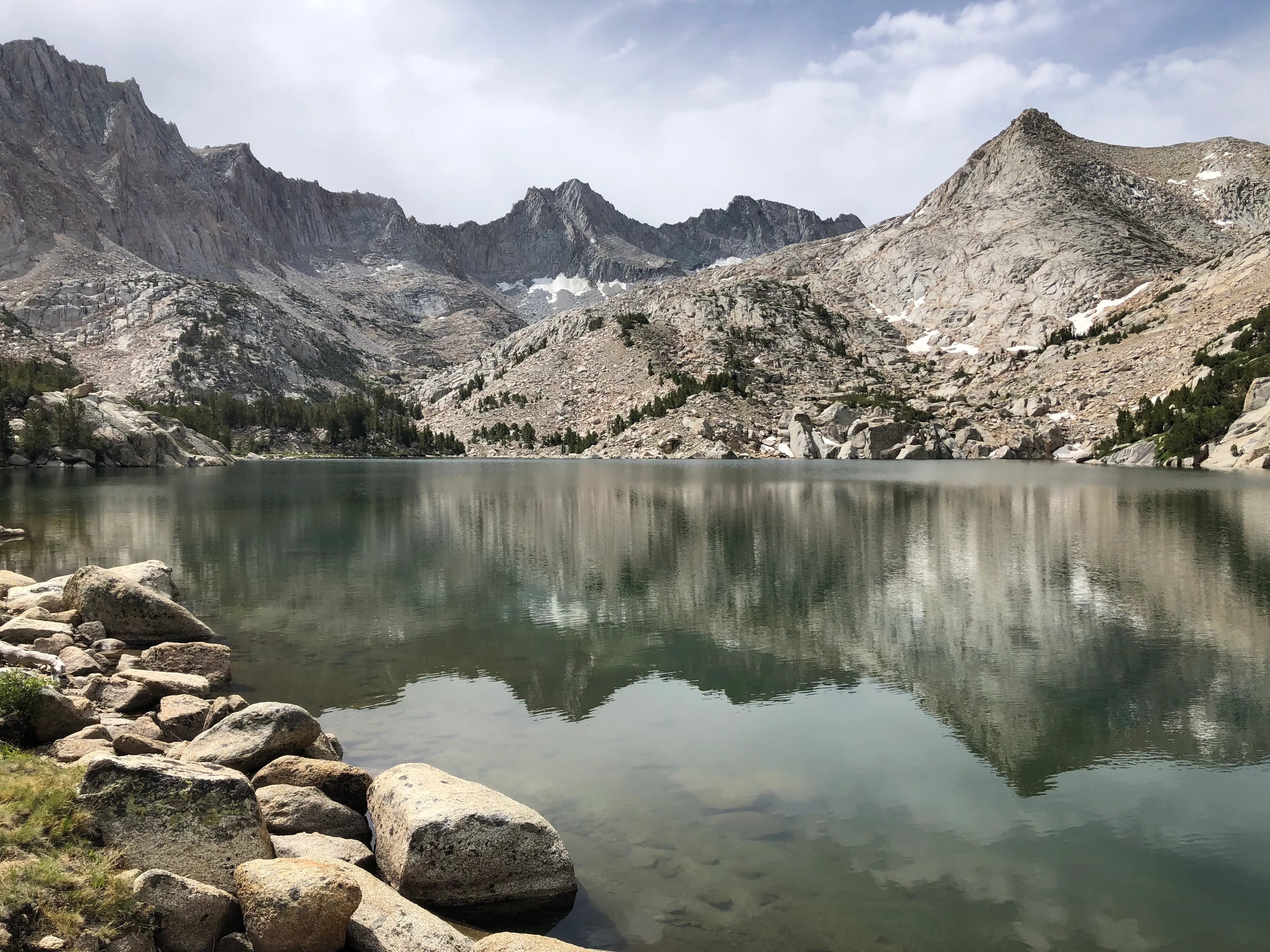 Baboon Lakes via Sabrina Basin