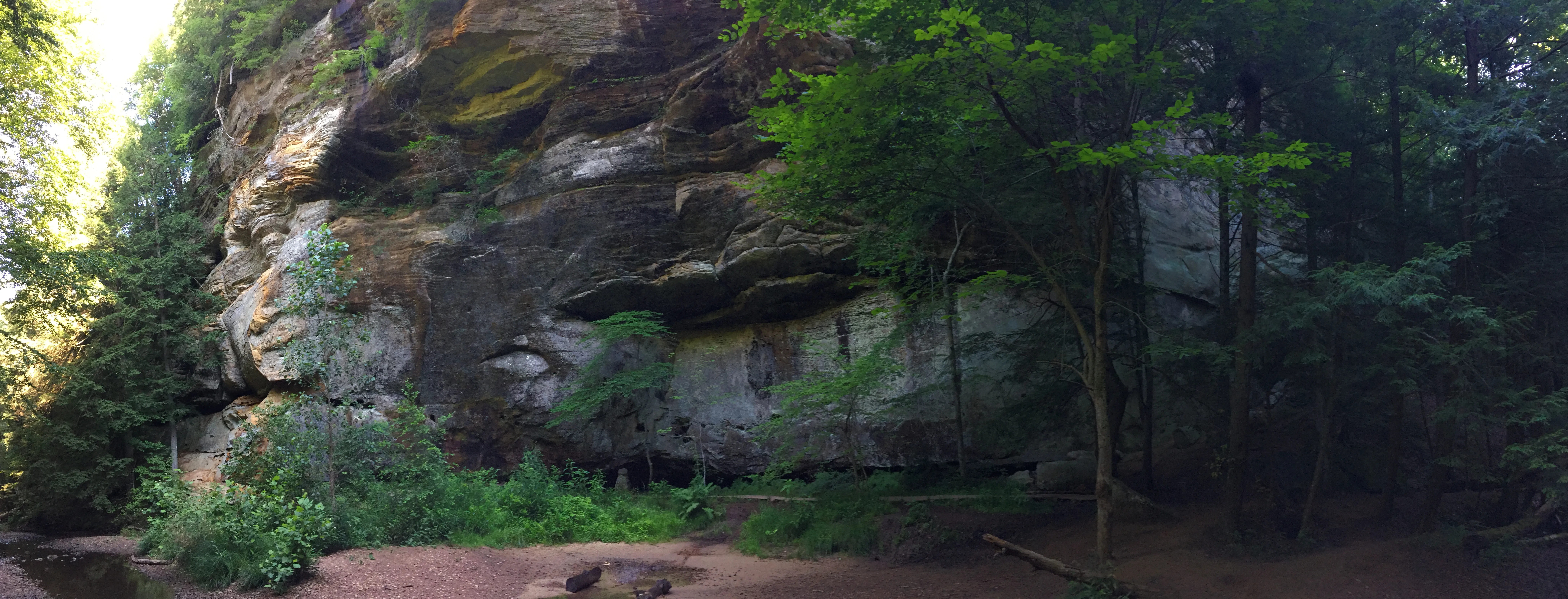 Old Man's Cave and Ash Cave via Buckeye Trail