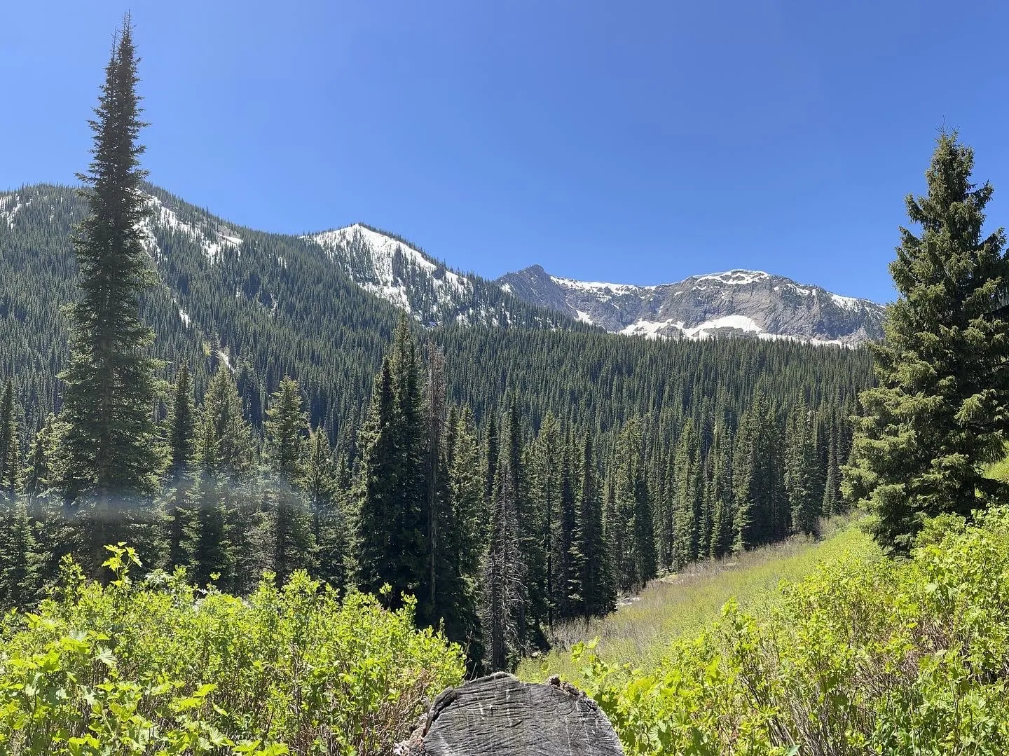 Diamond Lake and Cliff Lake Trail