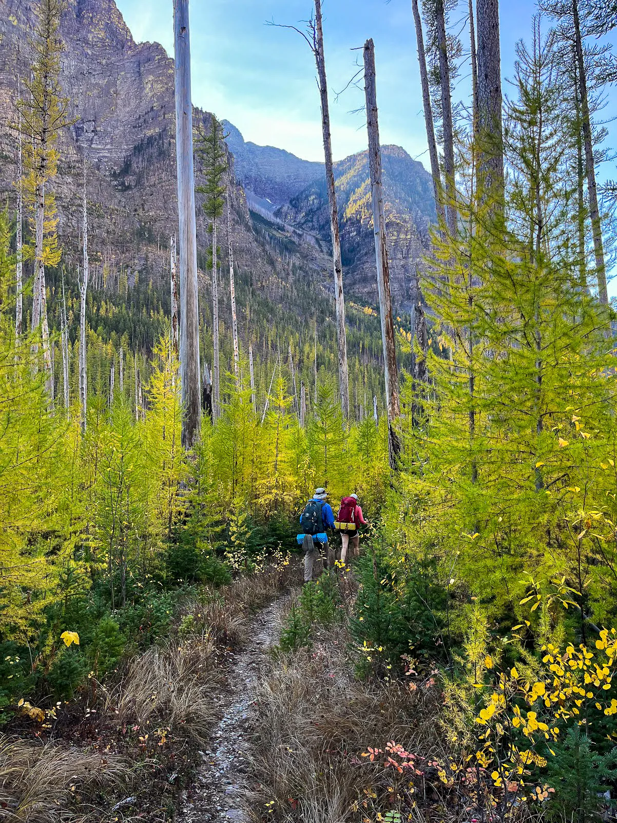 Boulder Pass Trail: Kintla Lake to Boulder Pass