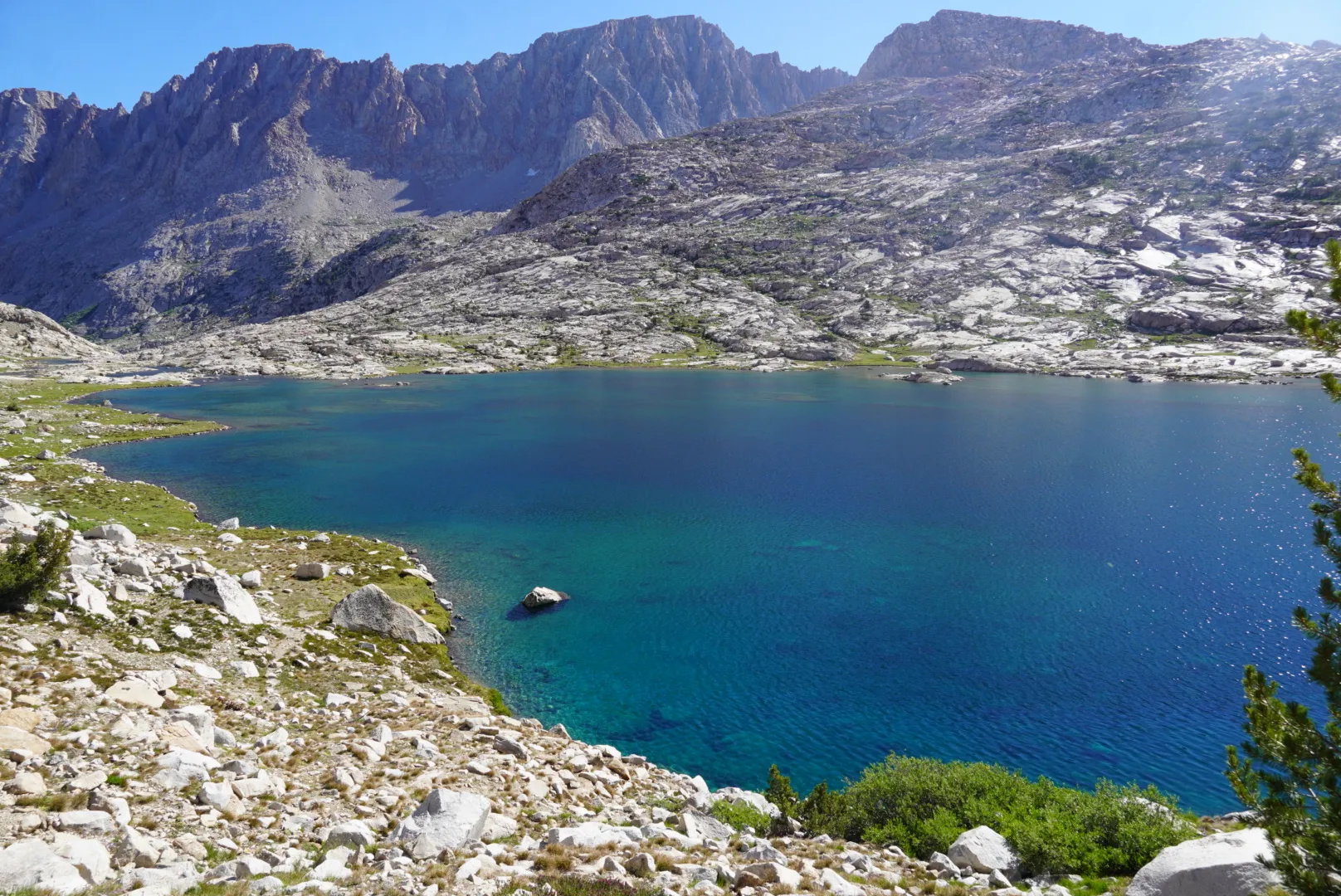 Evolution Basin via South Lake