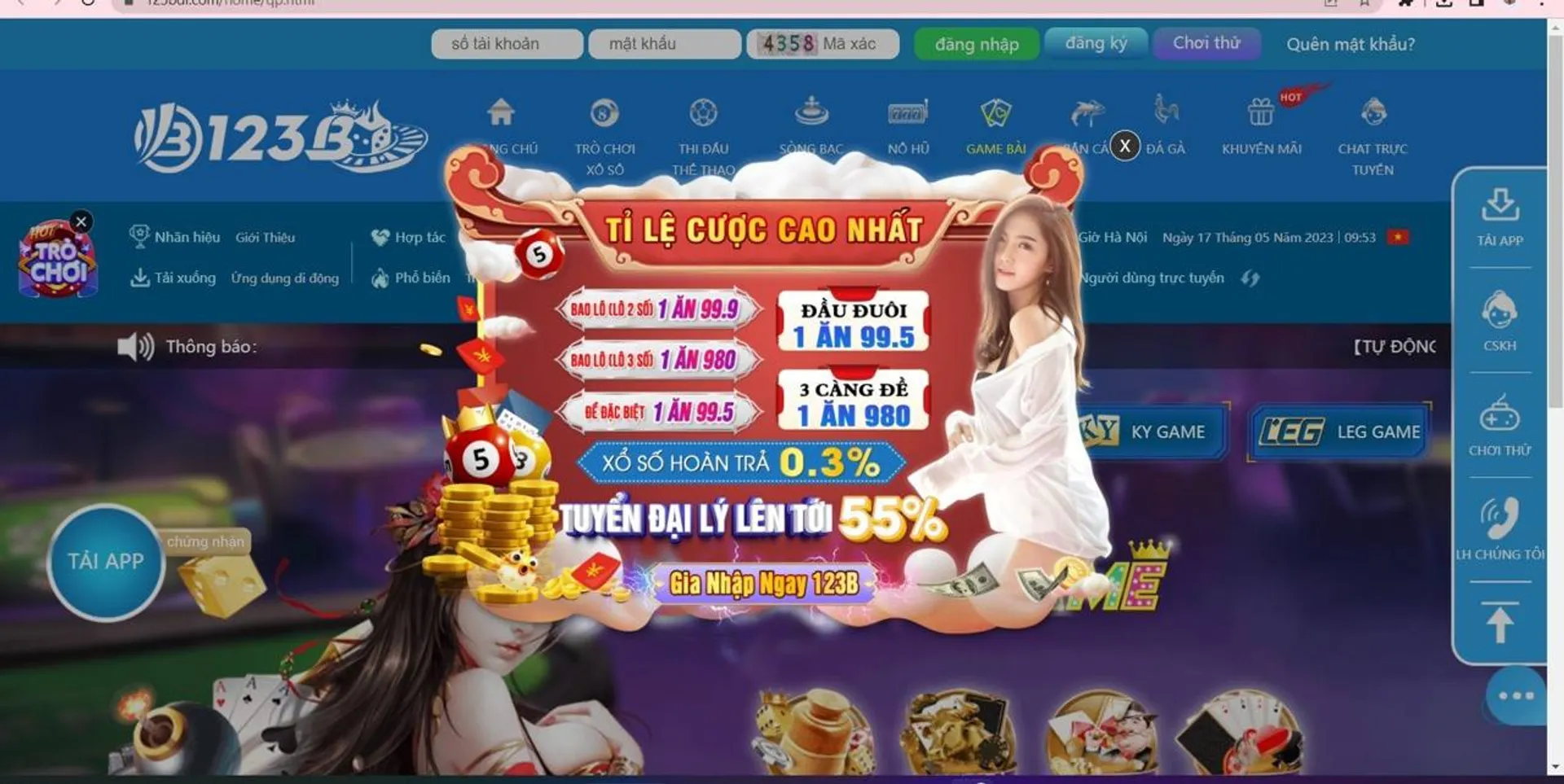 123bet casinovn