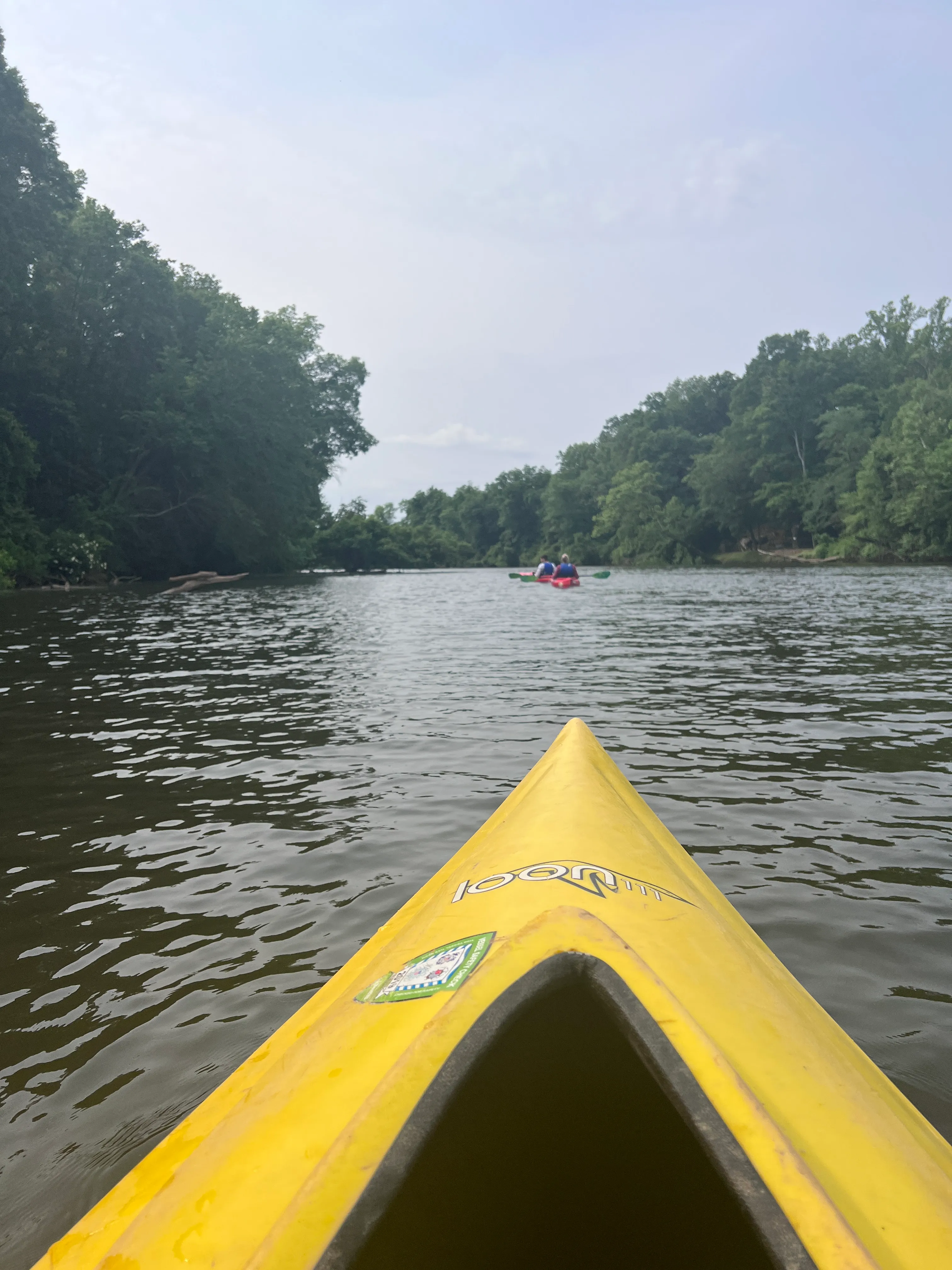 Kayak Swepsonville River Park to Saxapahaw Lake Paddle Access