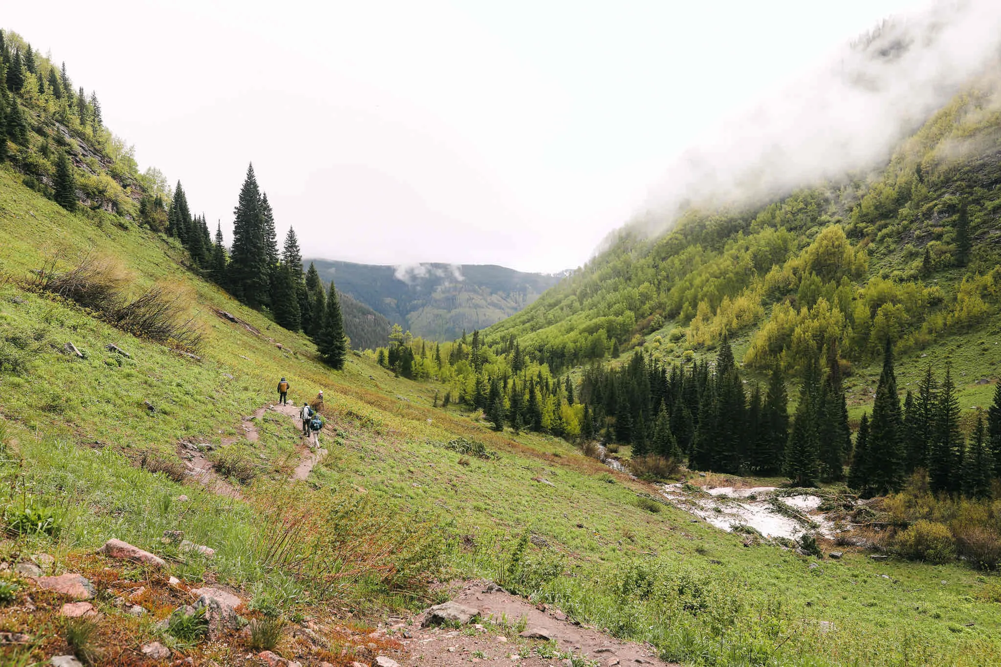 Booth Falls and Booth Lake