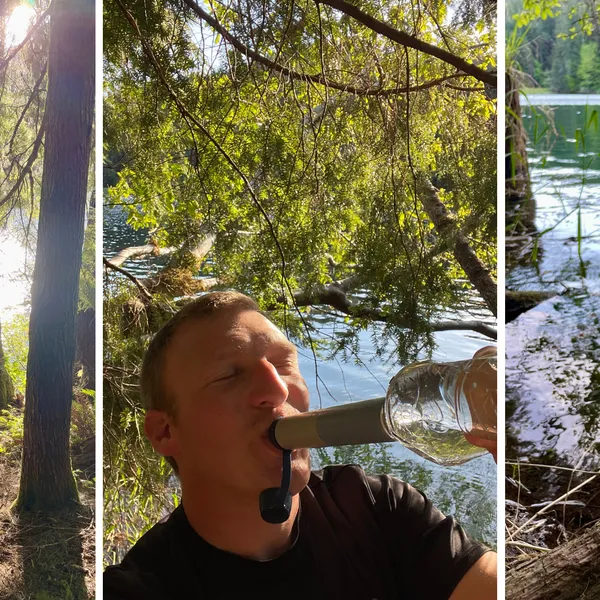 LifeStraw’s Peak Solo water filter and Activated Carbon Filter Attachment