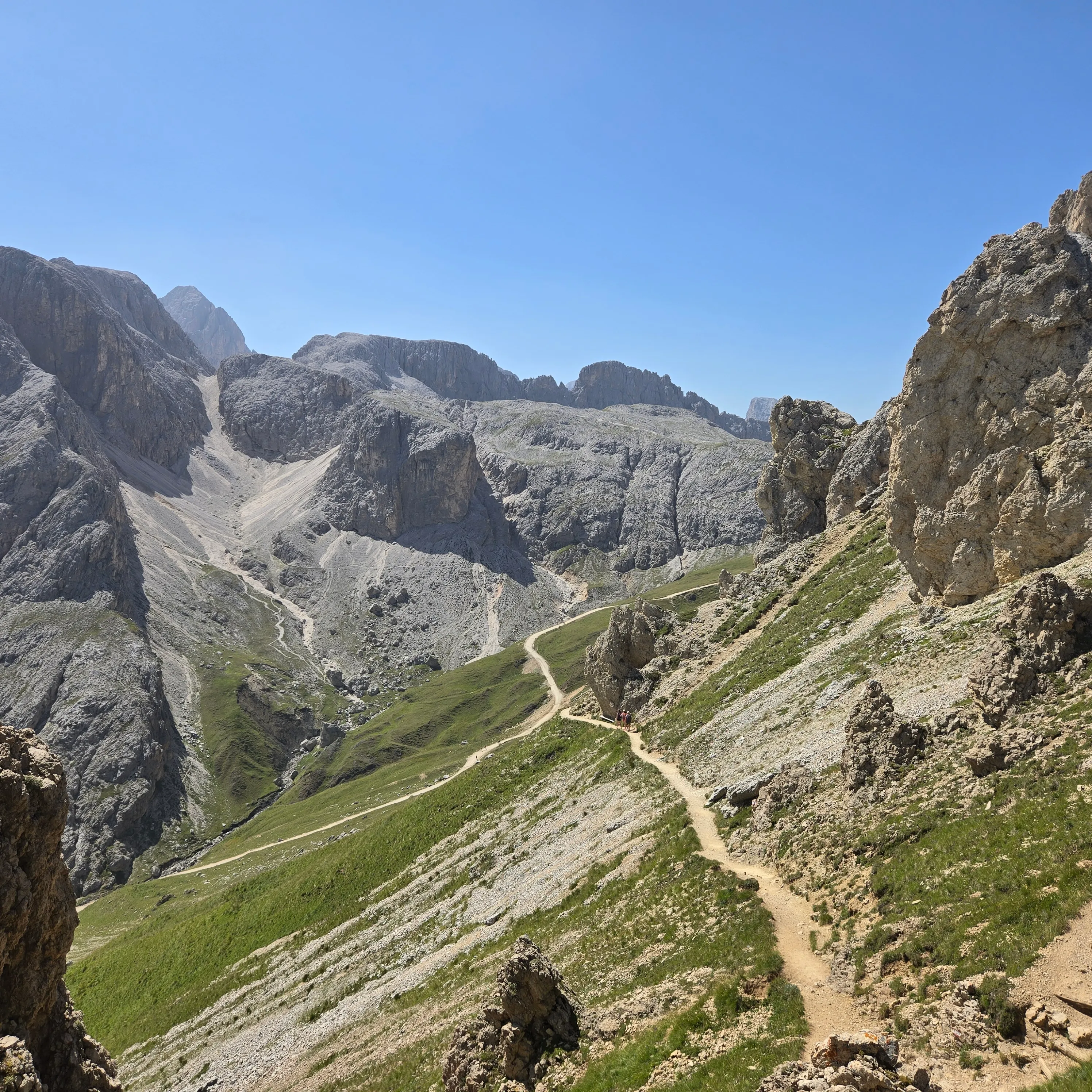 Summit of Forcella Denti di Terrarossa