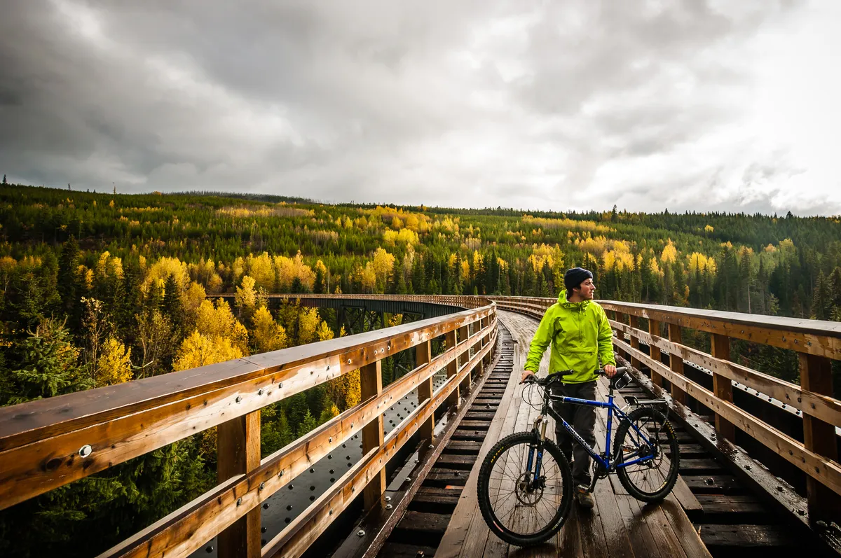 Cycle the Kettle Valley Rail-Trail