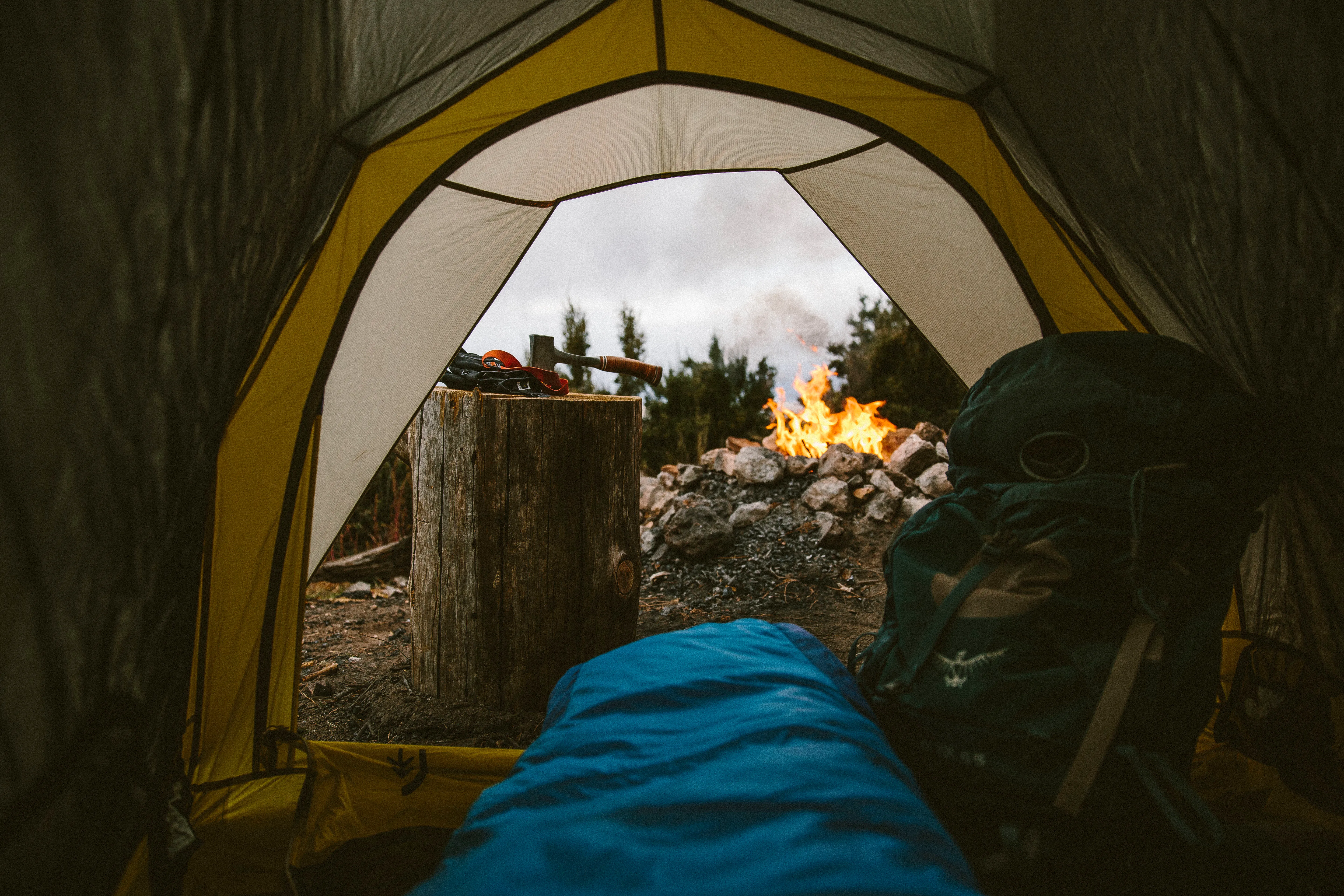 Camp at Red Rock