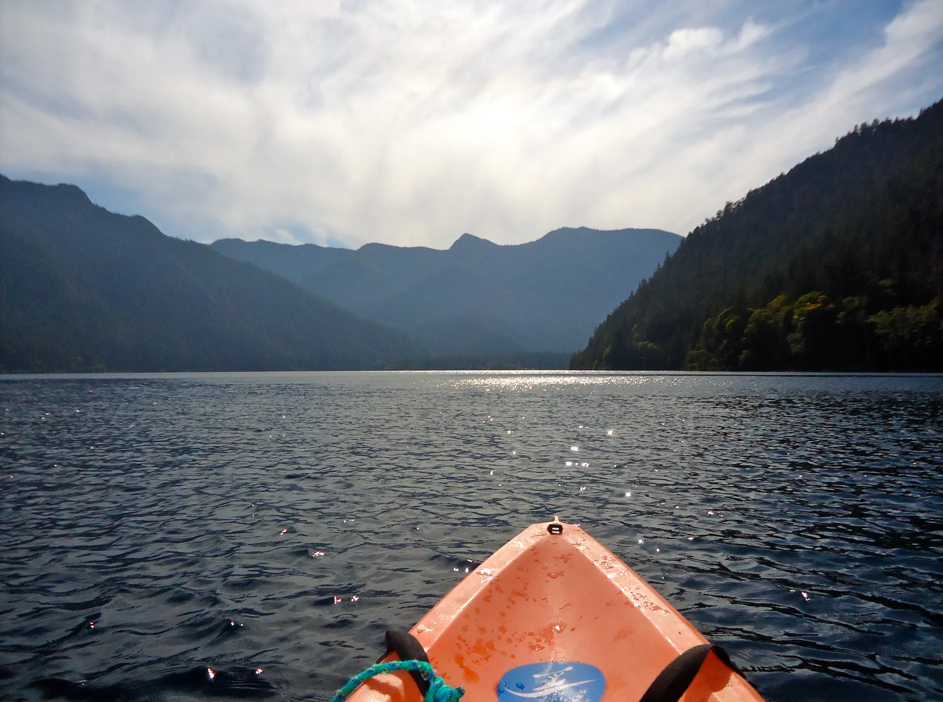 Kayak Lake Crescent