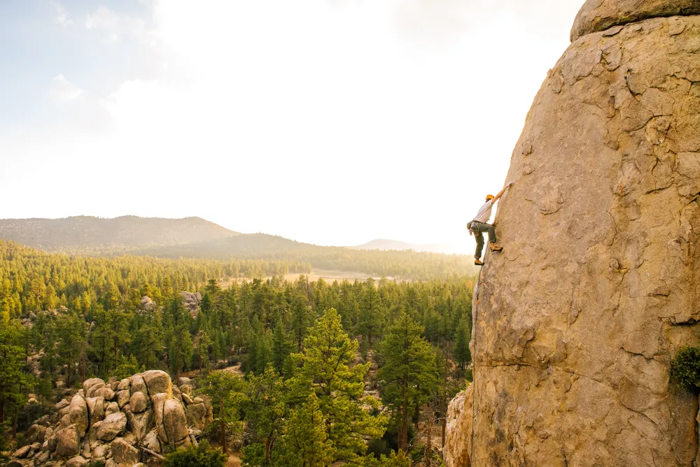 Rock Climb Holcomb Valley