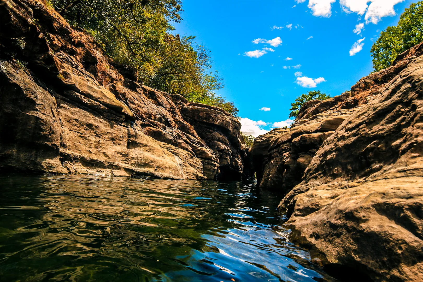 Cliff Jumping in Panama
