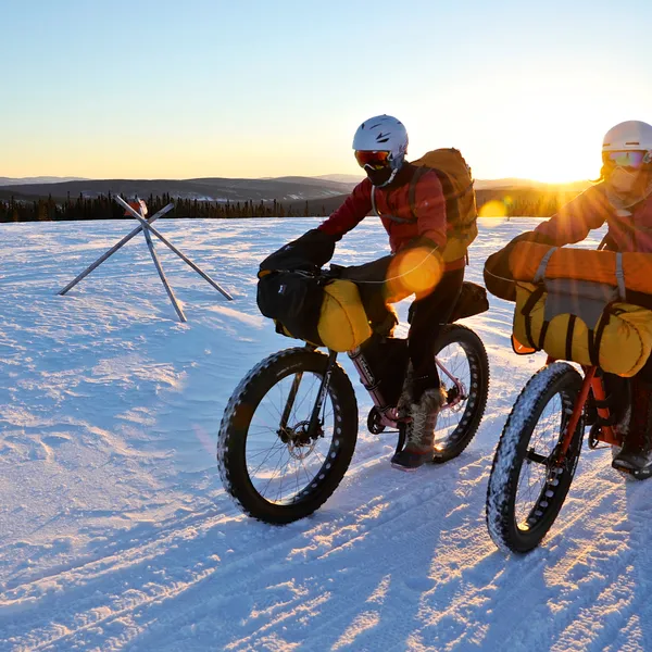Snow Biking in Alaska's Arctic
