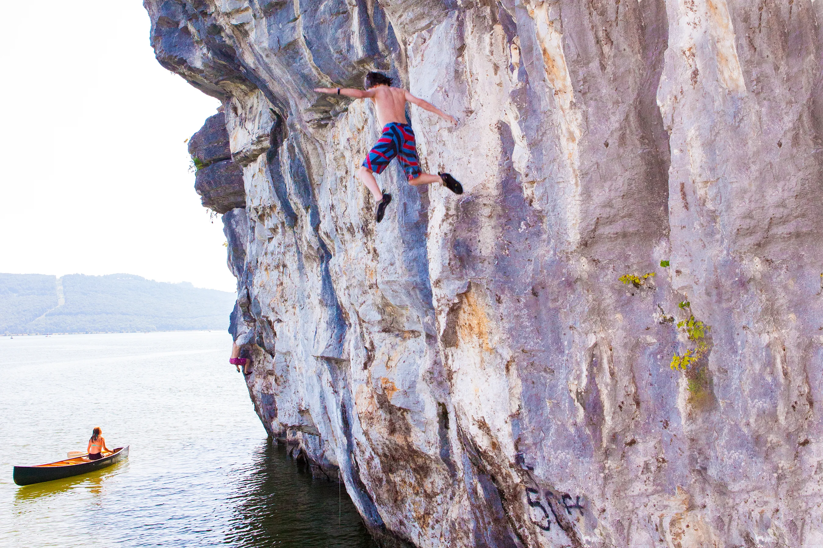 Climb Lake Nickajack