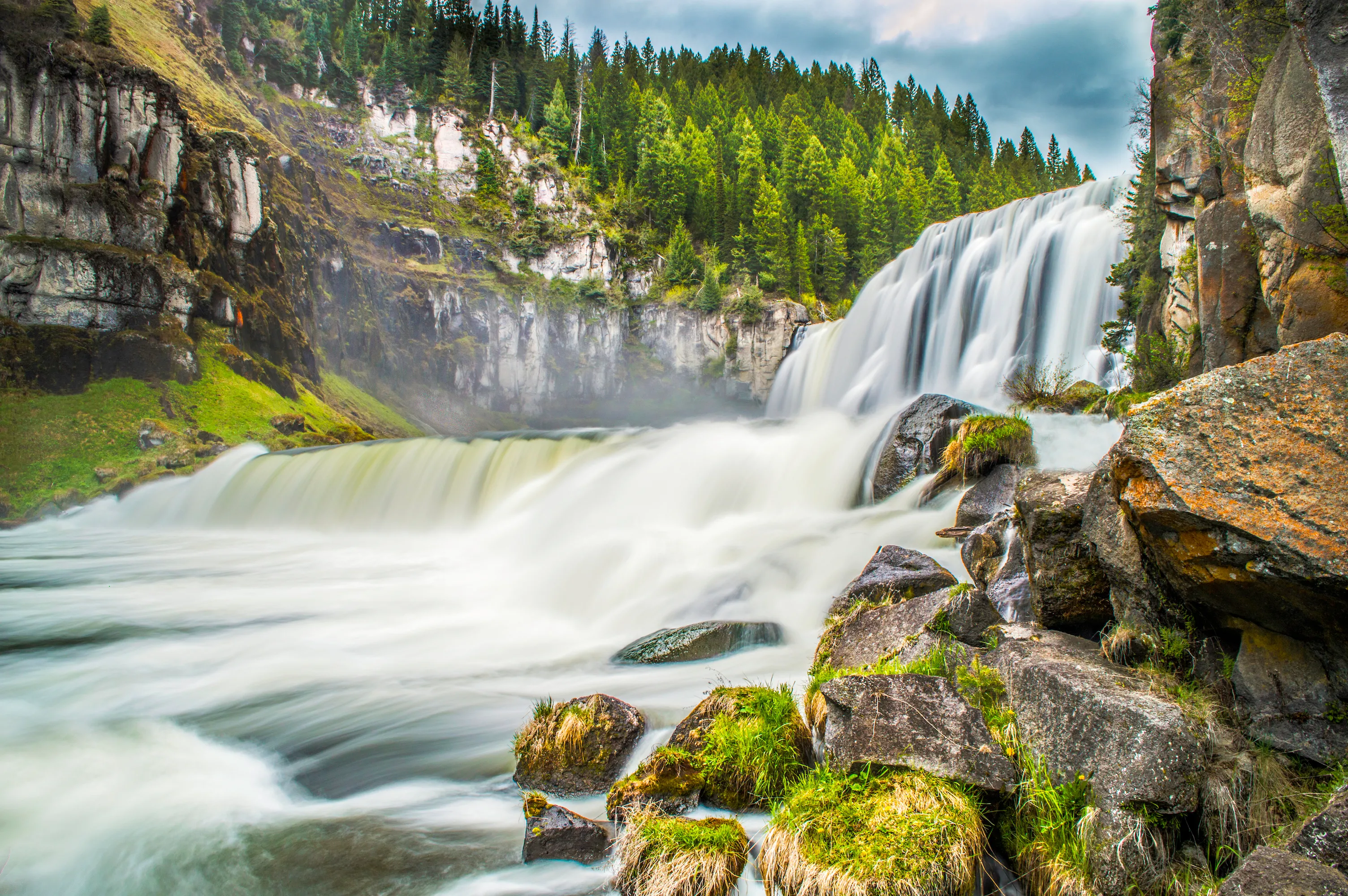 Upper and Lower Mesa Falls Loop