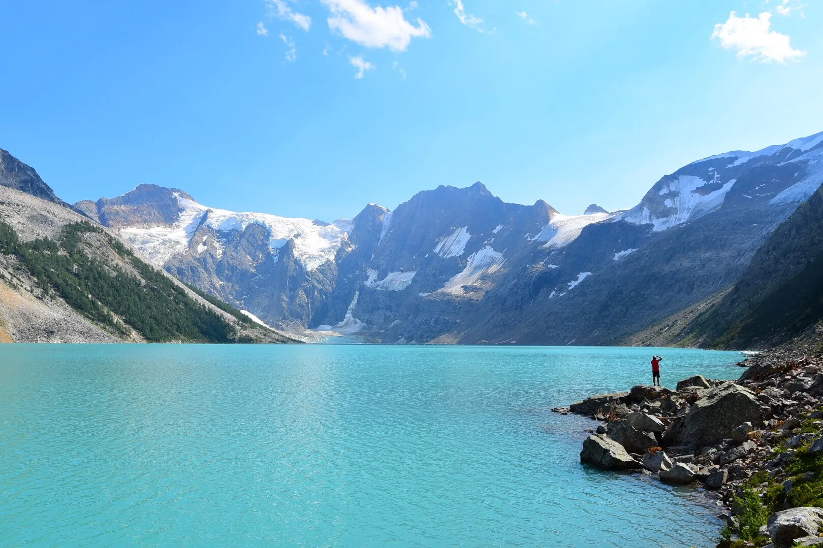 Hike to Lake of Hanging Glaciers