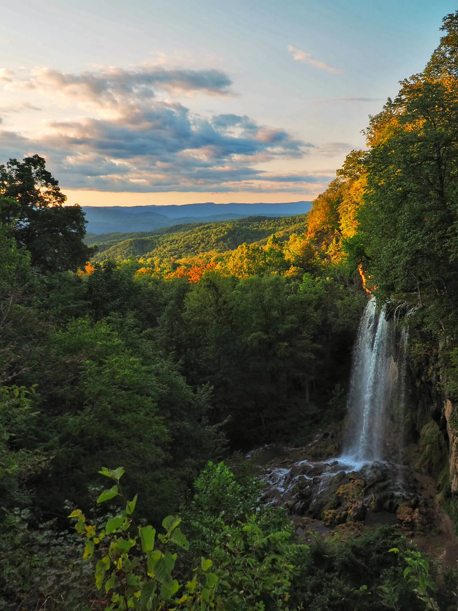 Explore Falling Spring Falls in the Alleghany Highlands