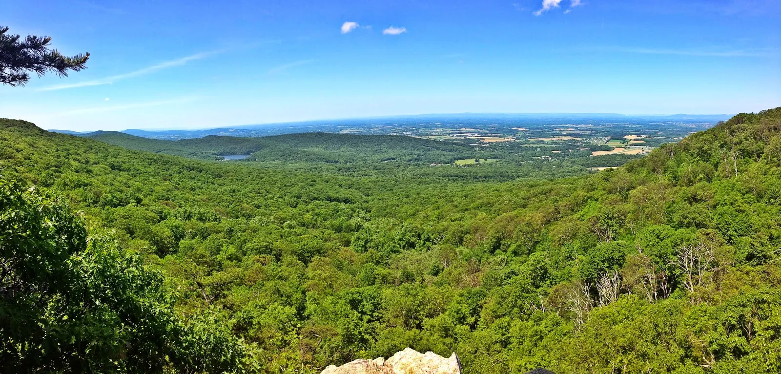 Annapolis Rock and Black Rock Cliff via Appalachian Trail