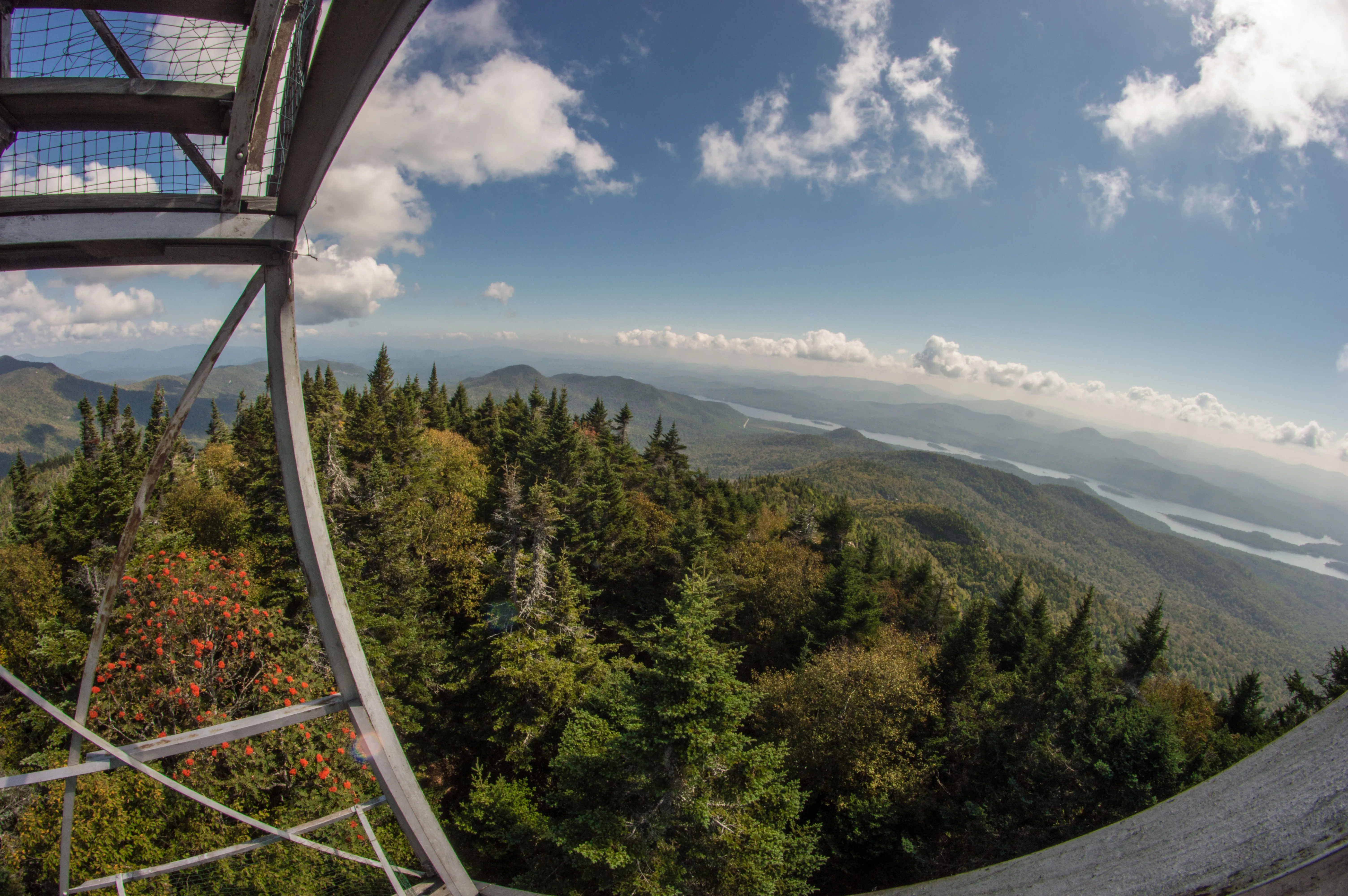 Snowy Mountain Fire Tower