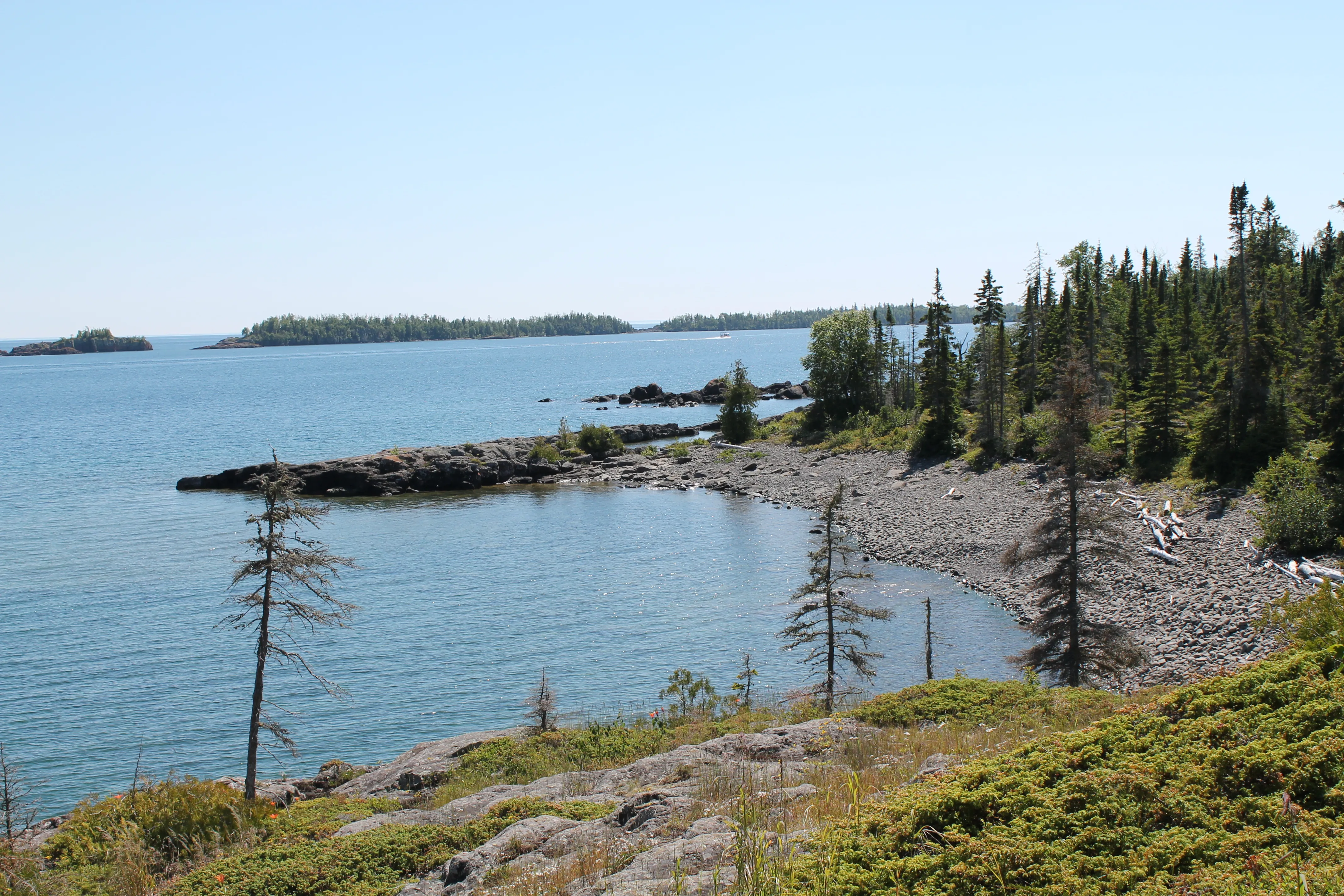 Hike Scoville Point, Isle Royale NP