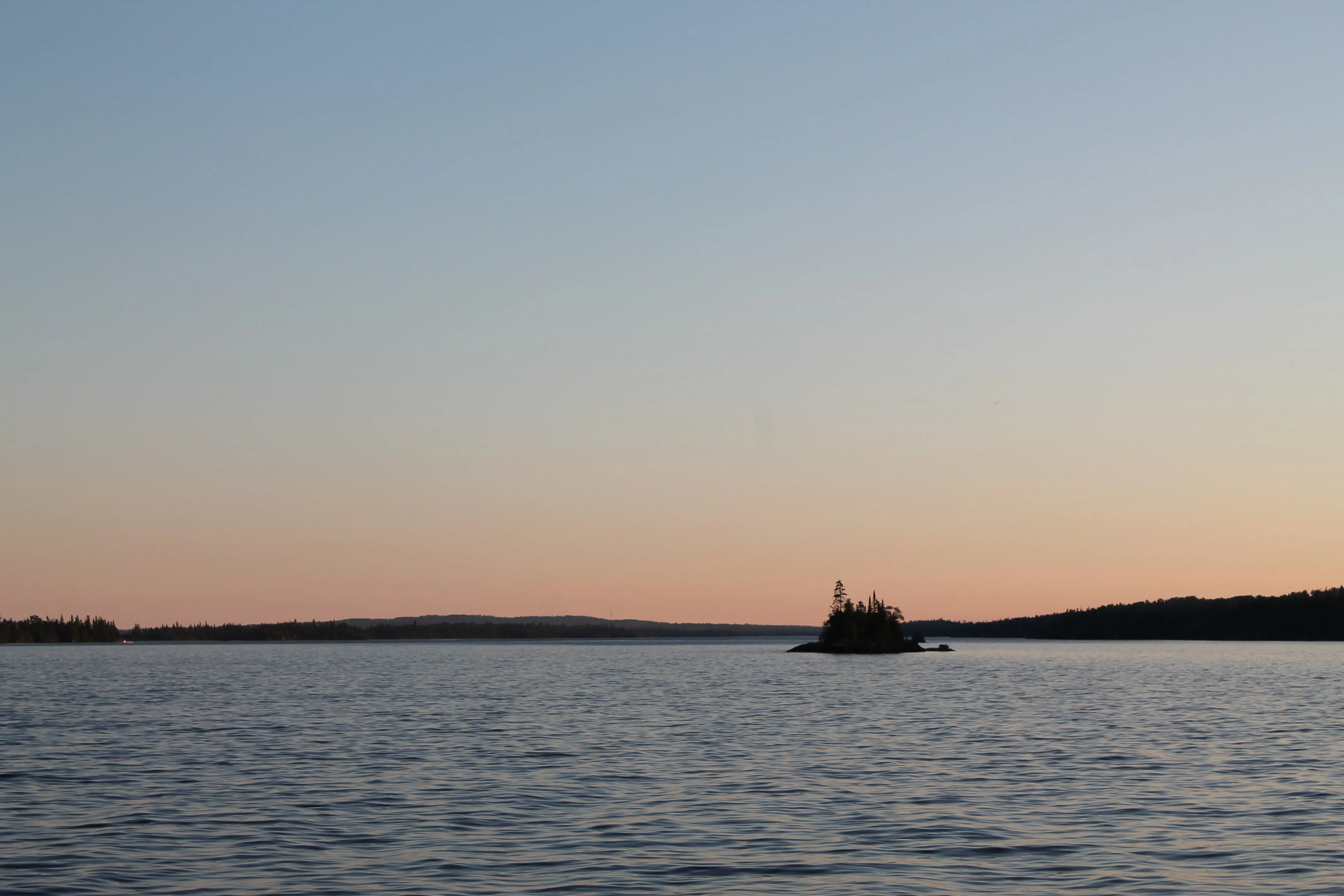 Catch a Sunset at the America Dock, Isle Royale NP