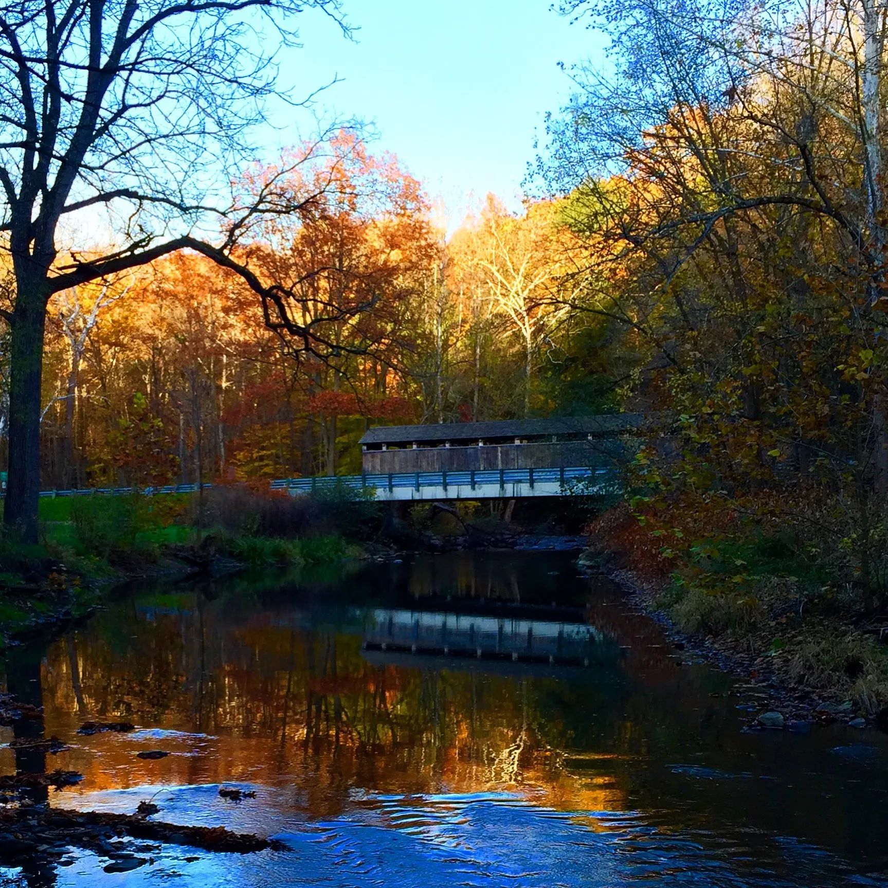 Explore the Teegarden-Centennial Covered Bridge