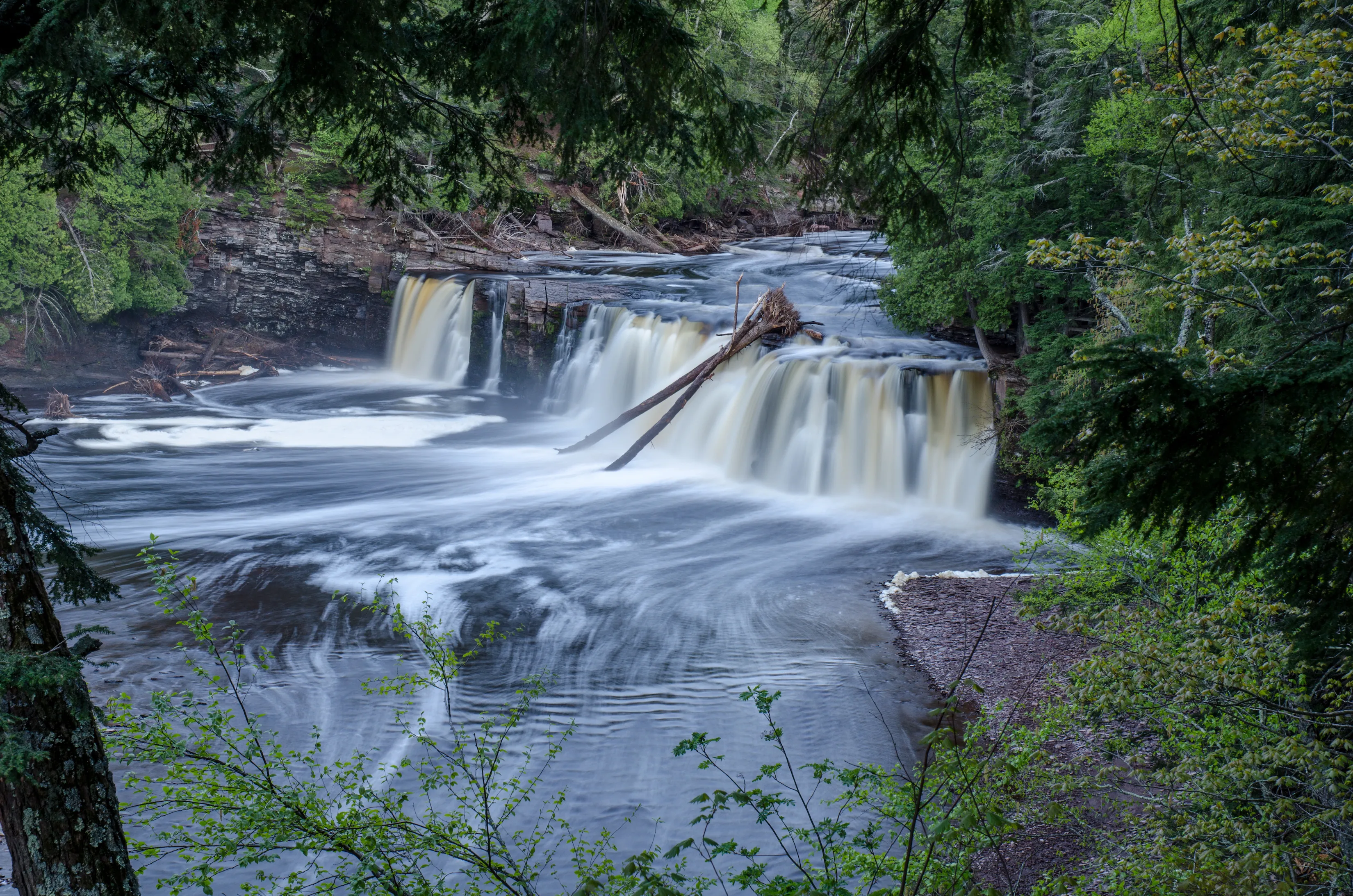 Presque Isle River Waterfall Loop