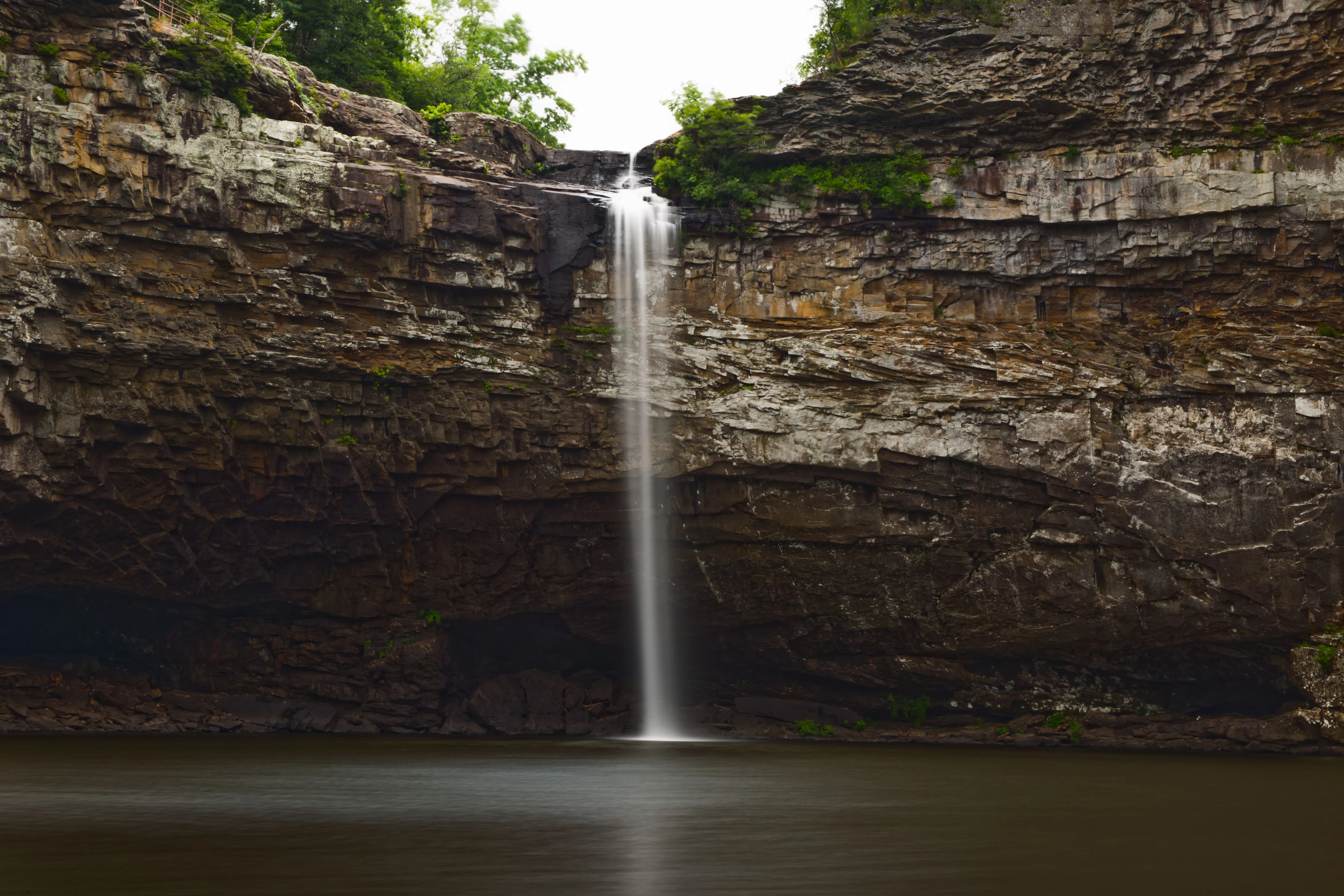 Base of DeSoto Falls Trail