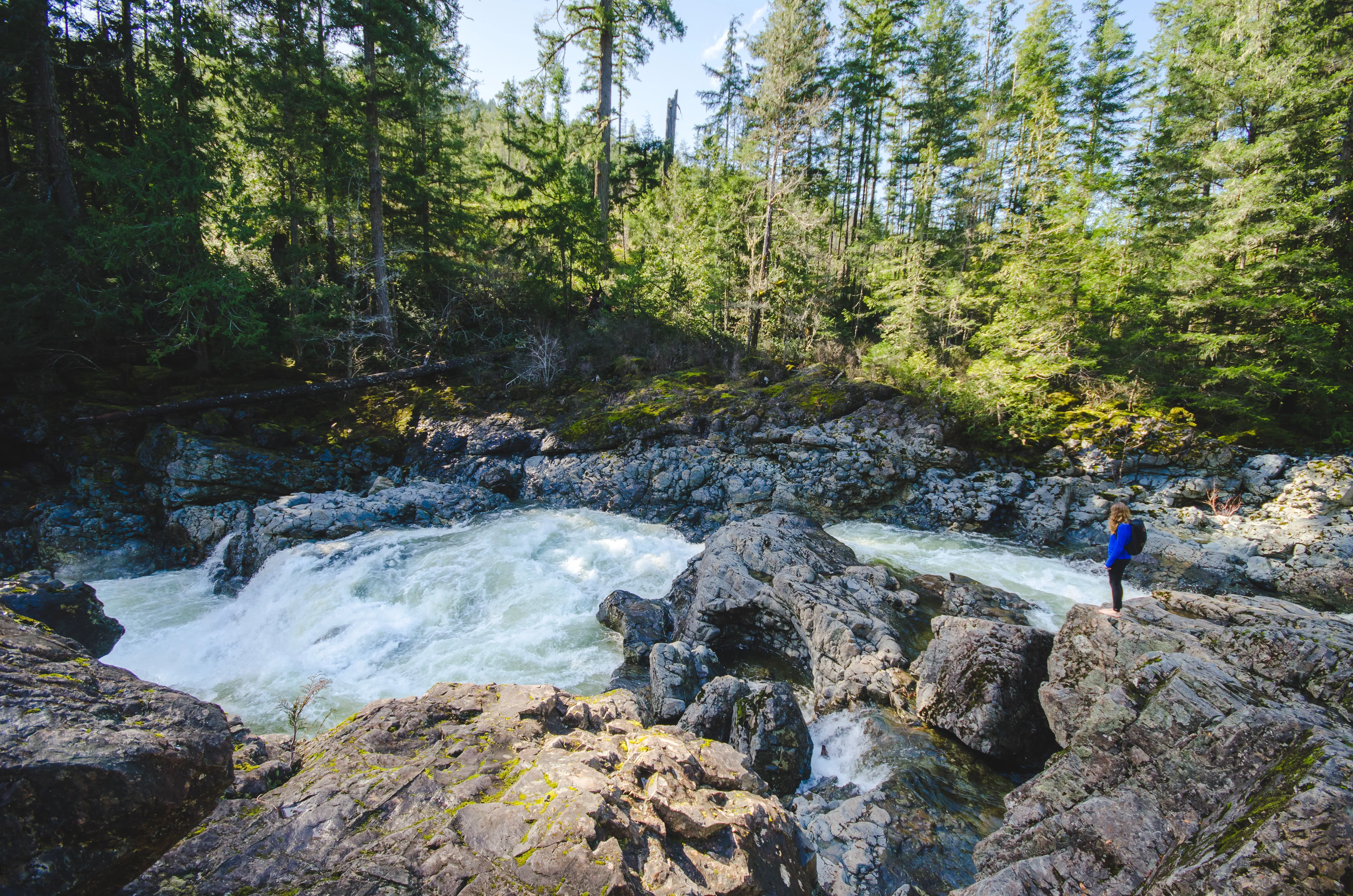 Hike and Swim at Sooke Potholes