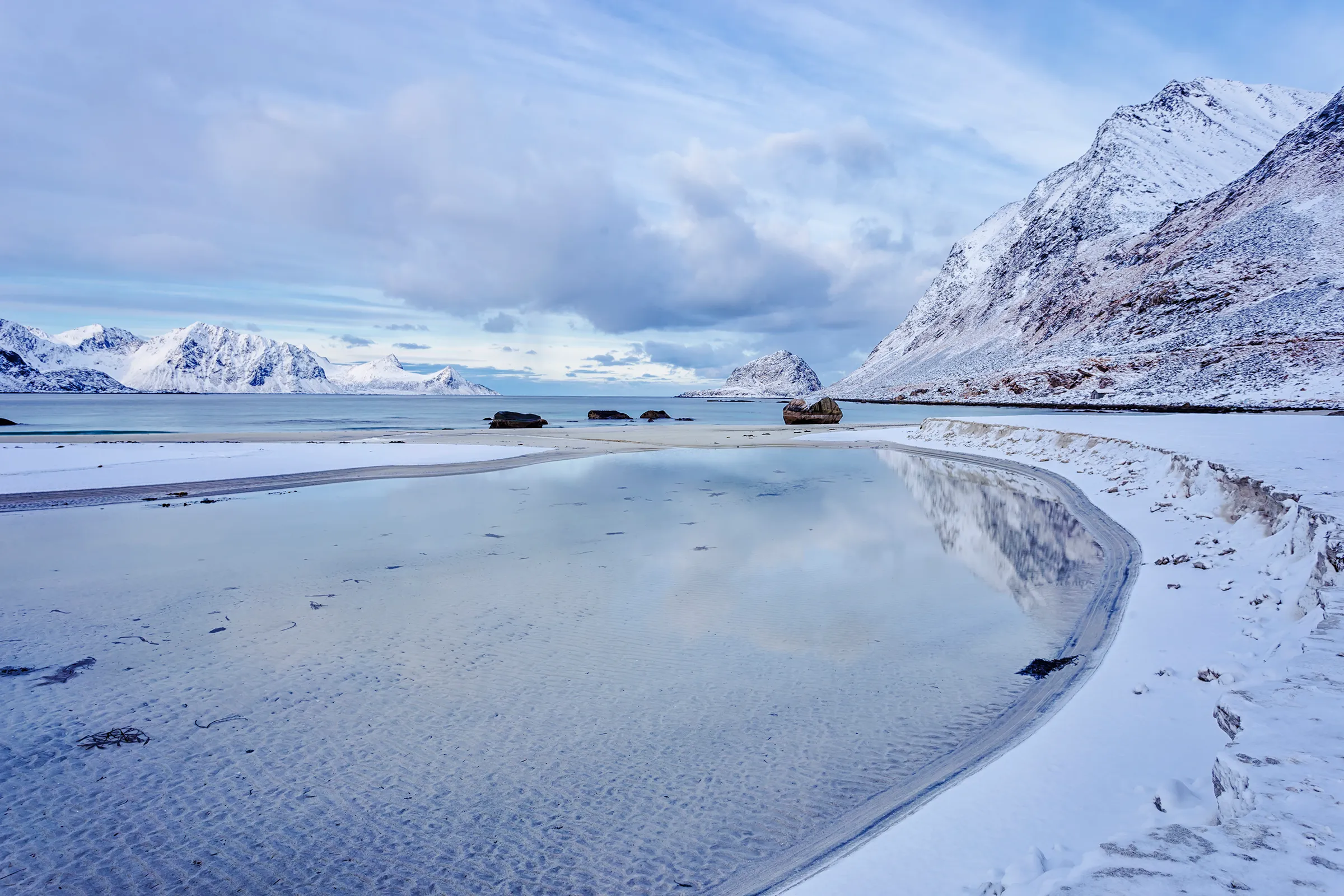 Visit Haukland Beach