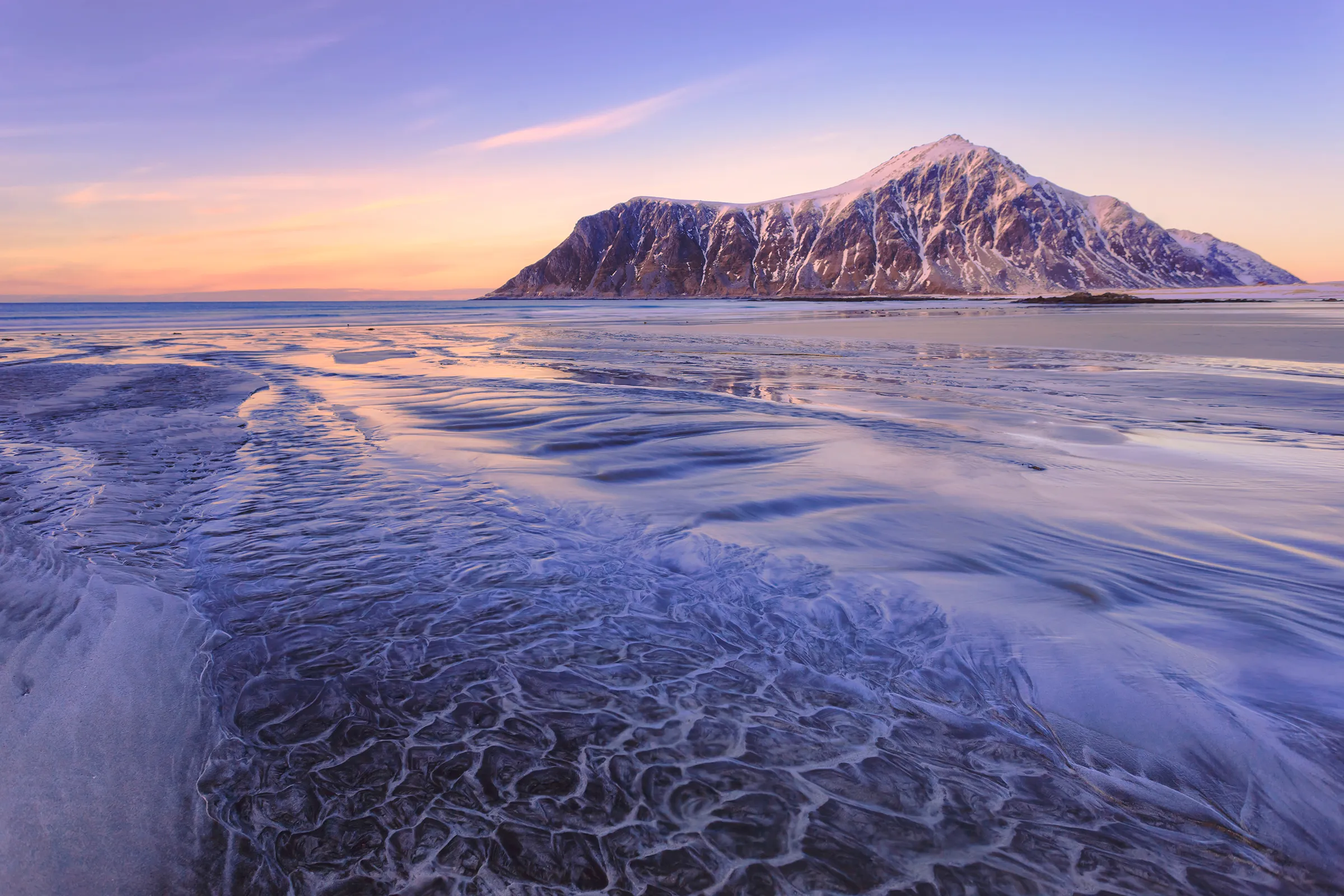 Stroll along Skagsanden Beach