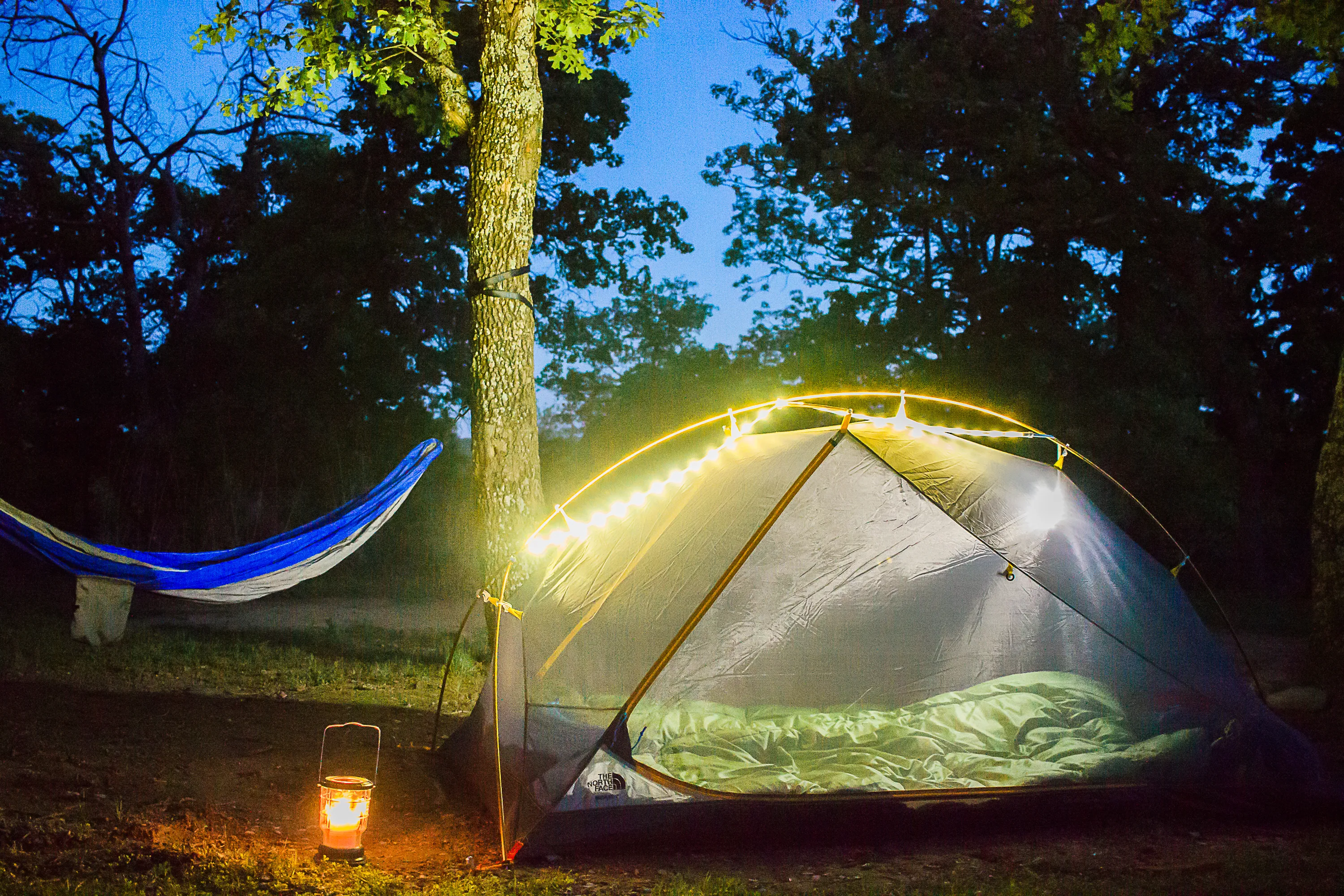 Camp at Osage Hills State Park