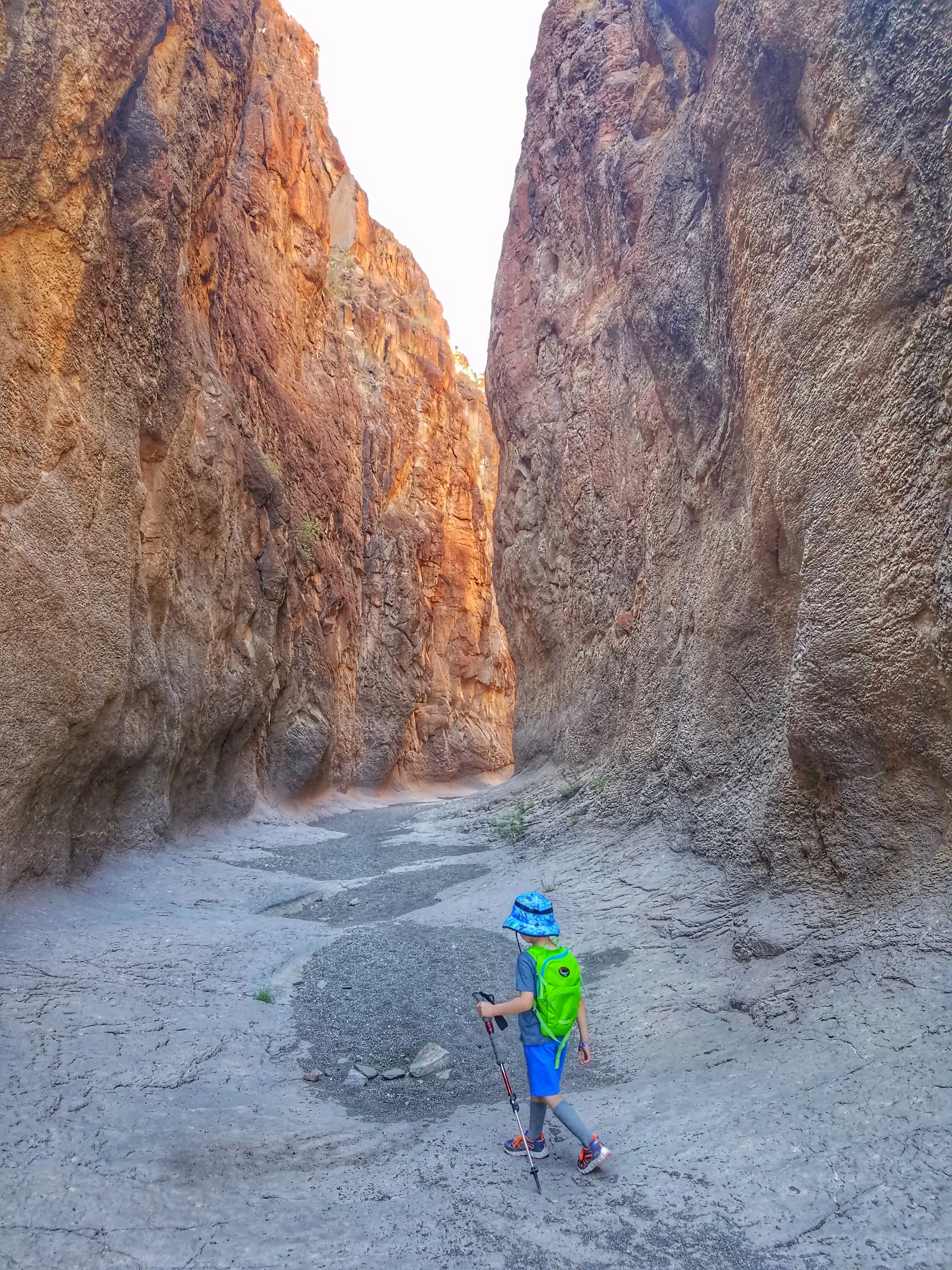 Closed Canyon Trail in Big Bend Ranch SP