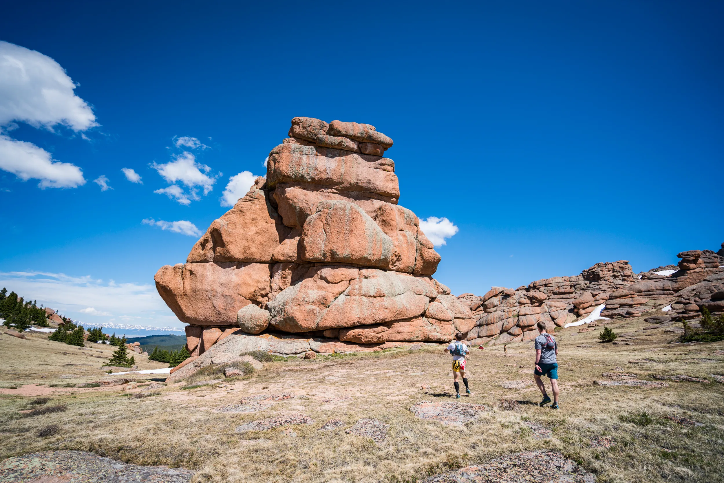 Trek through Granite Pillars on Bison Peak