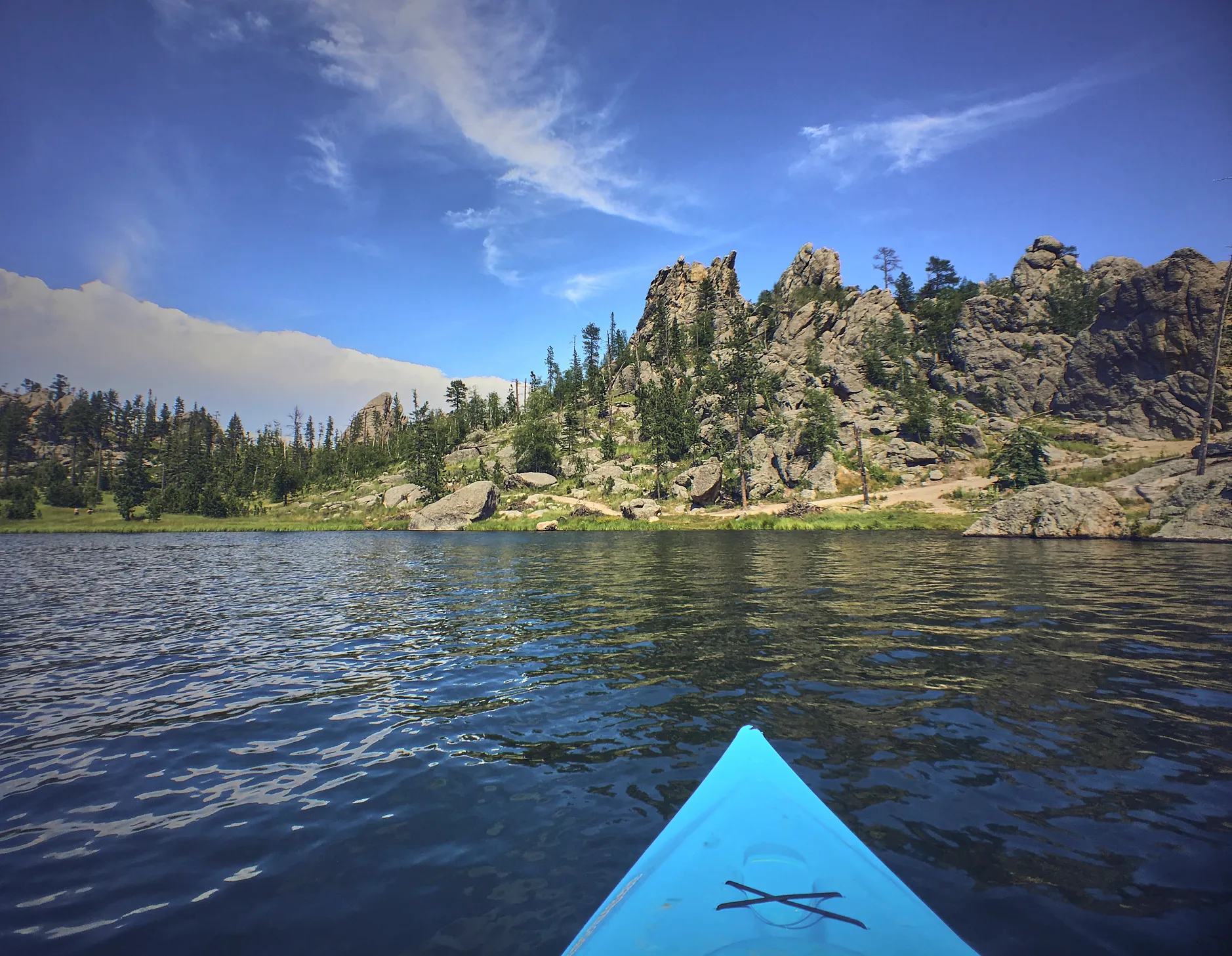 Kayak Sylvan Lake