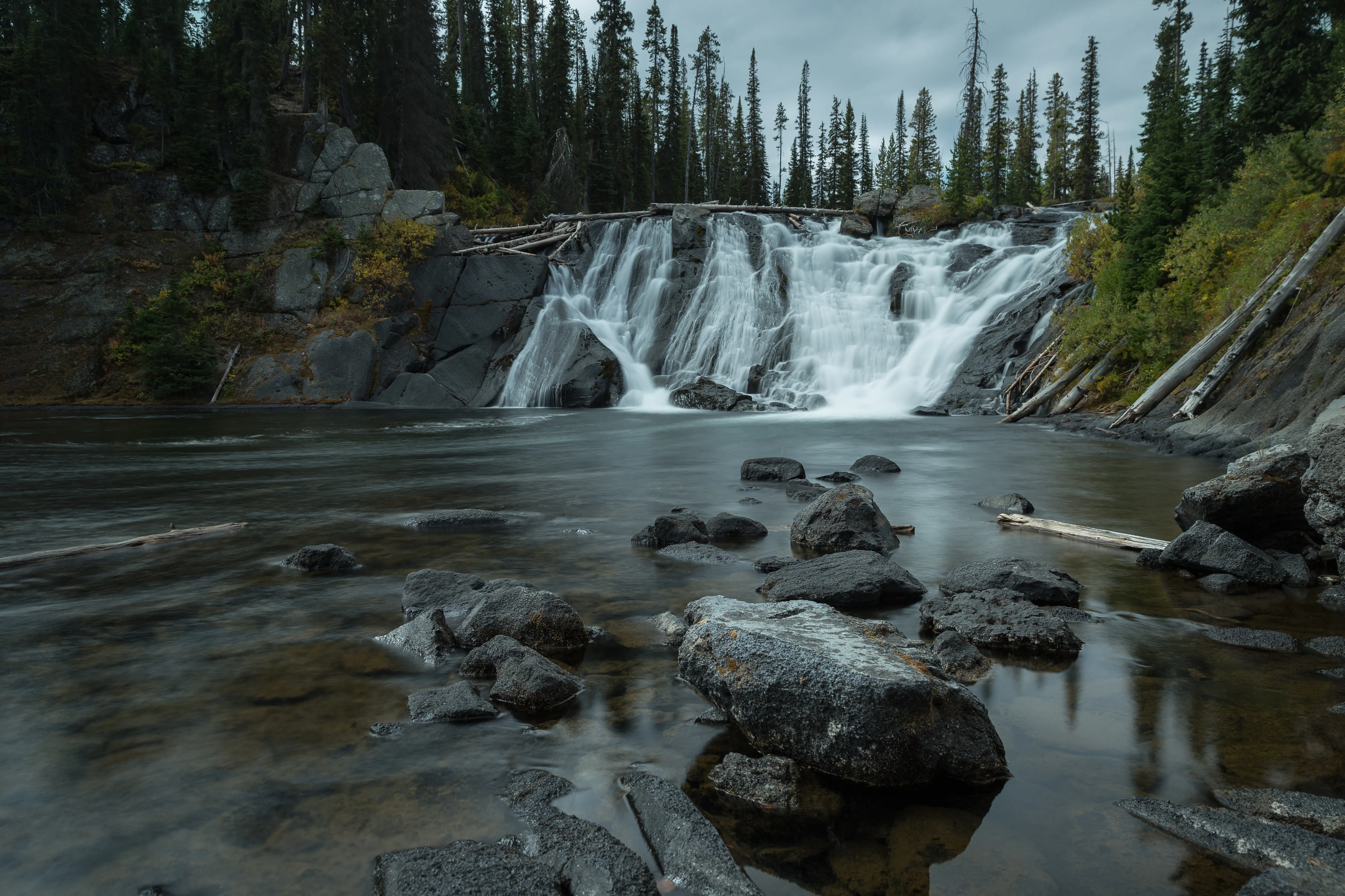 Photograph Lewis Falls, Yellowstone NP