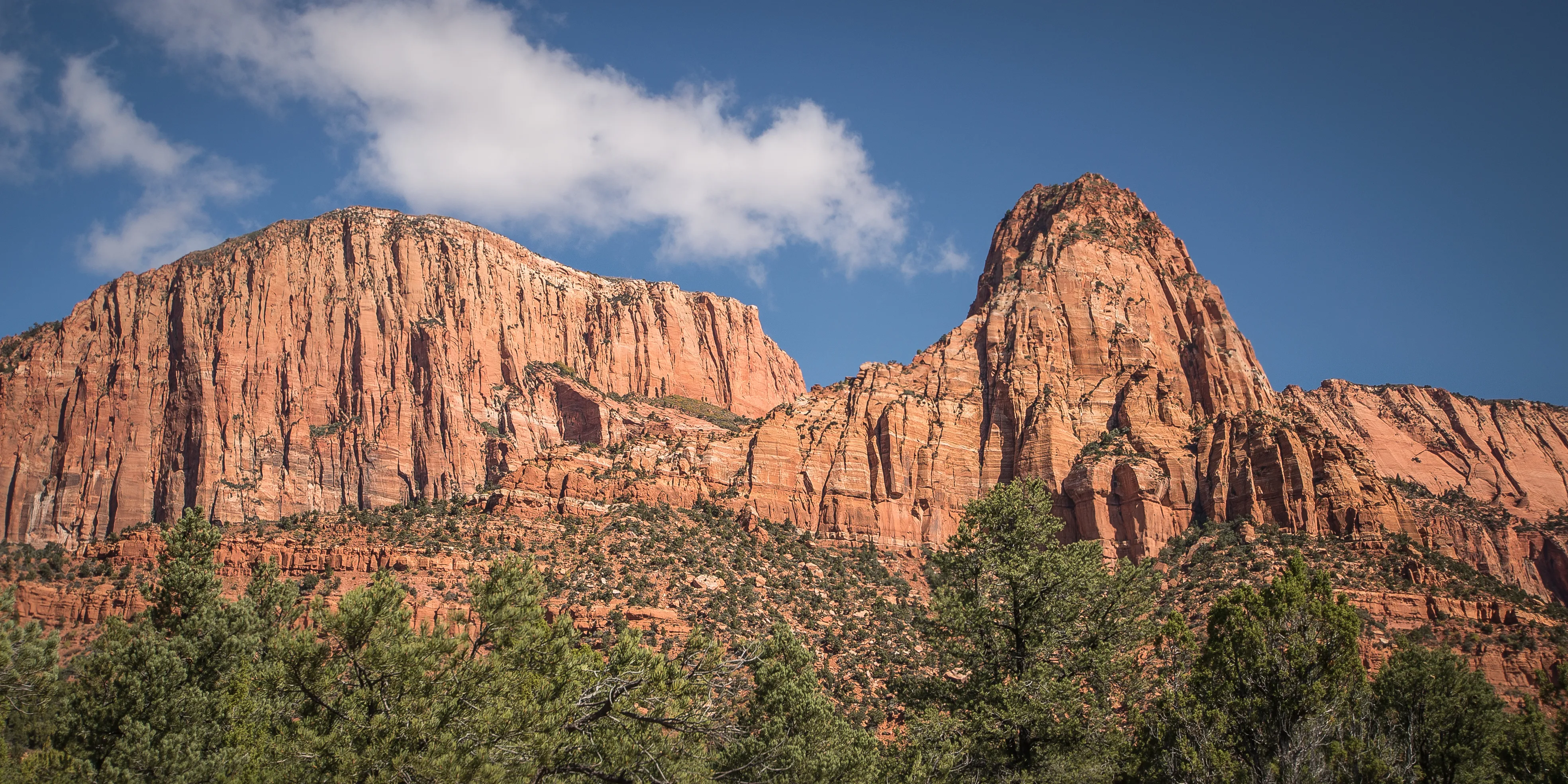 Trans-Zion Trek, Zion NP