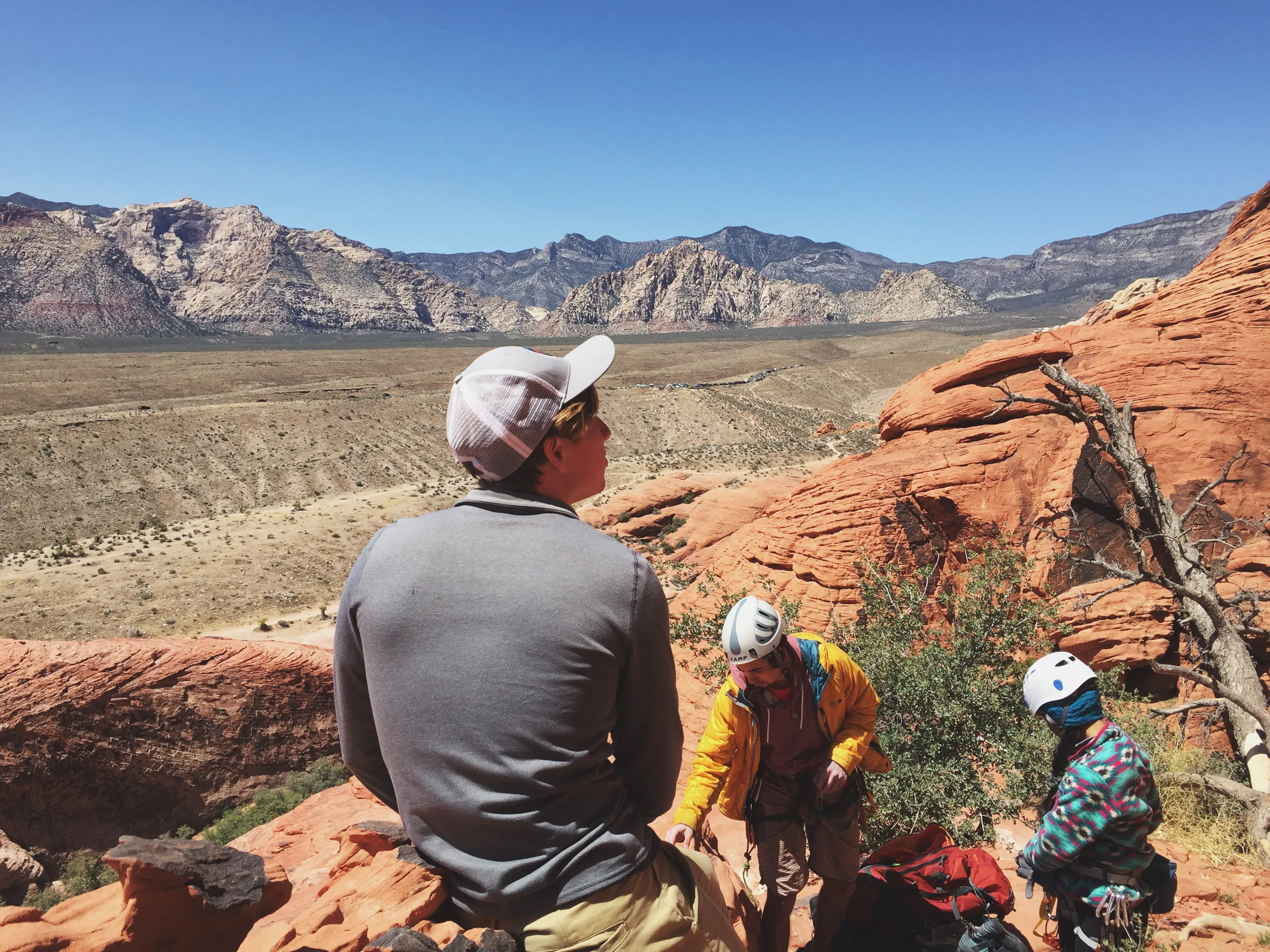 Rock Climb at Red Rock Conservation Area 