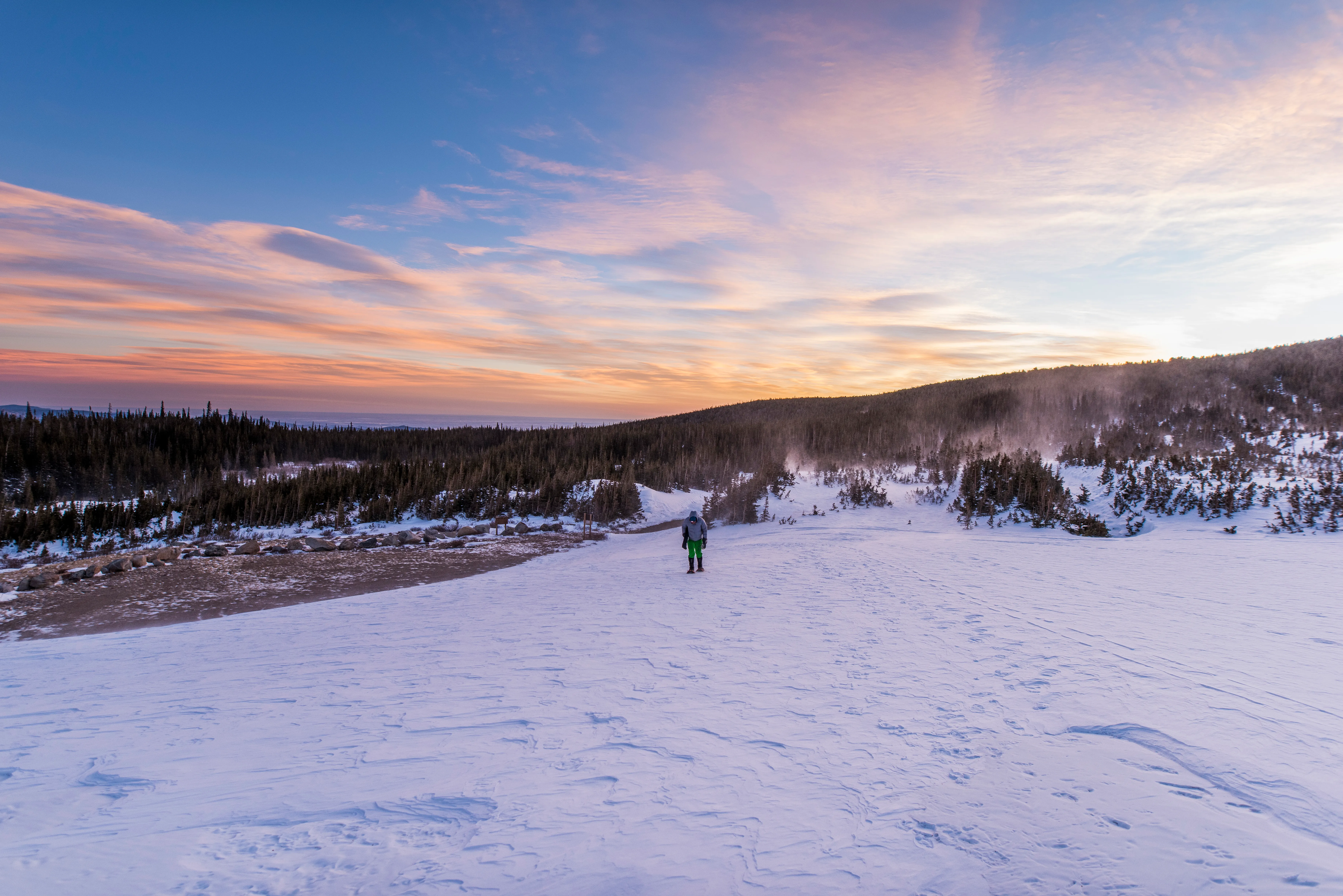 Winter Camp at Lefthand Reservoir