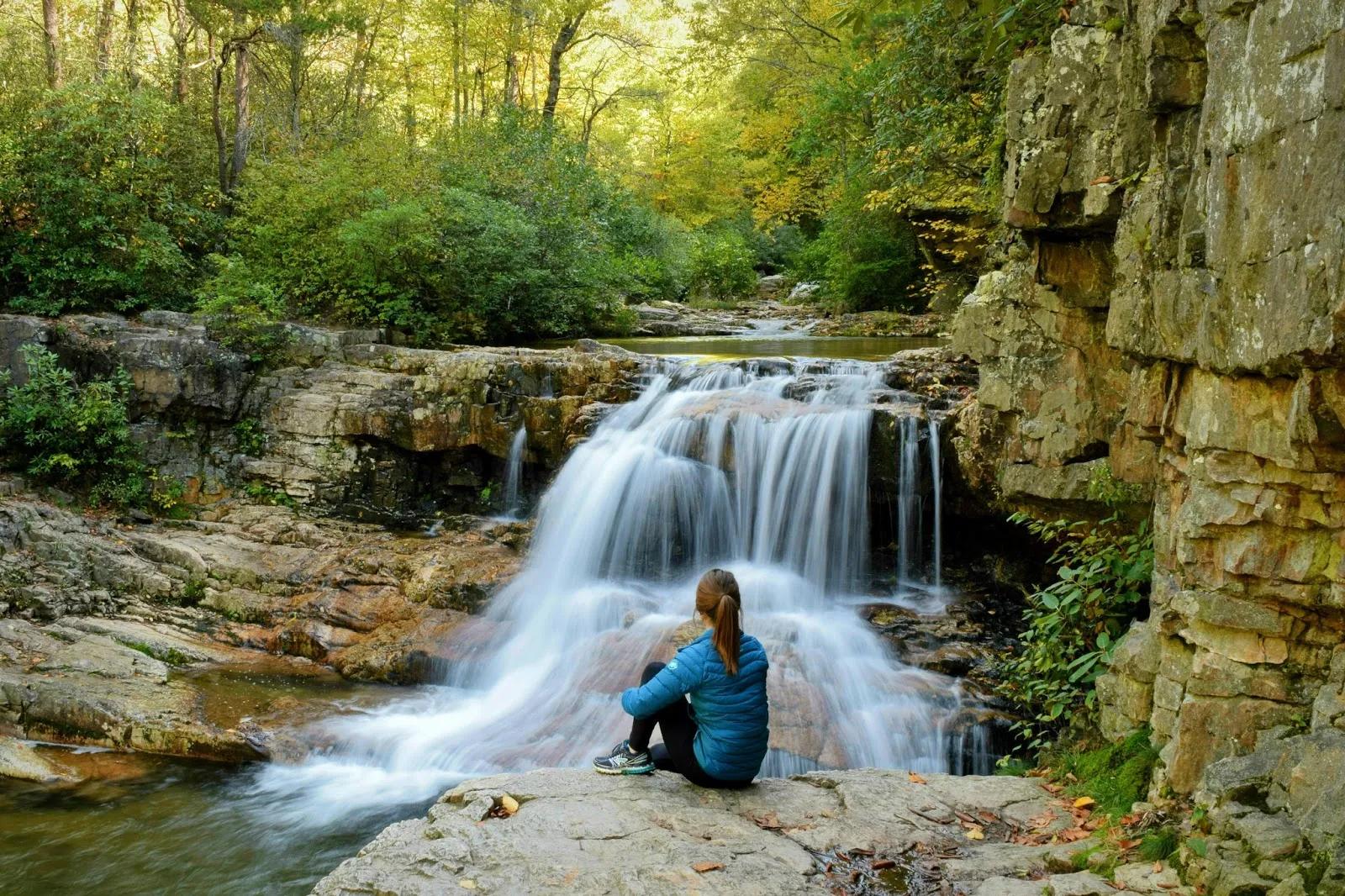 Hike to Saint Mary's Falls