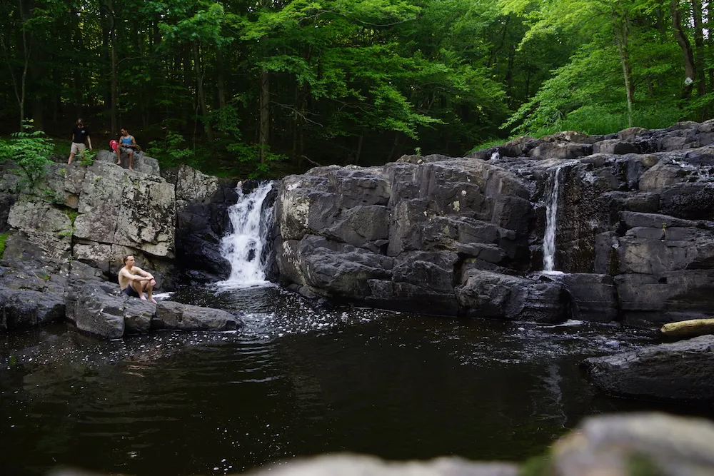Hike to the Hidden Lockatong Waterfall